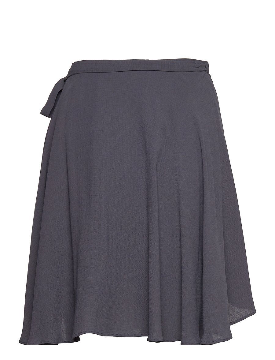 Ahlvar Gallery - Lizy linen skirt - blue grey - 1
