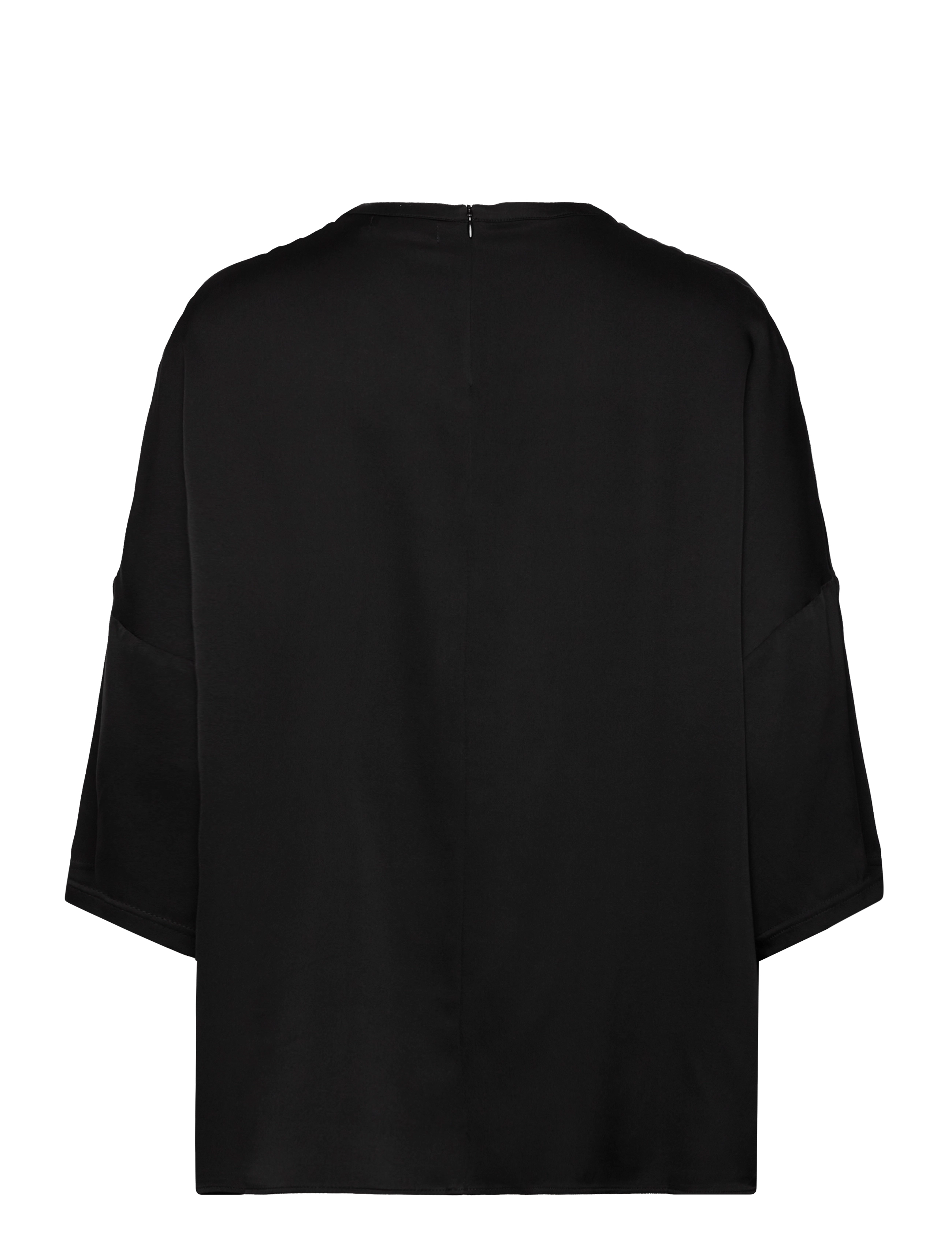 Ahlvar Gallery - Thess silk tee - t-shirts - black - 2