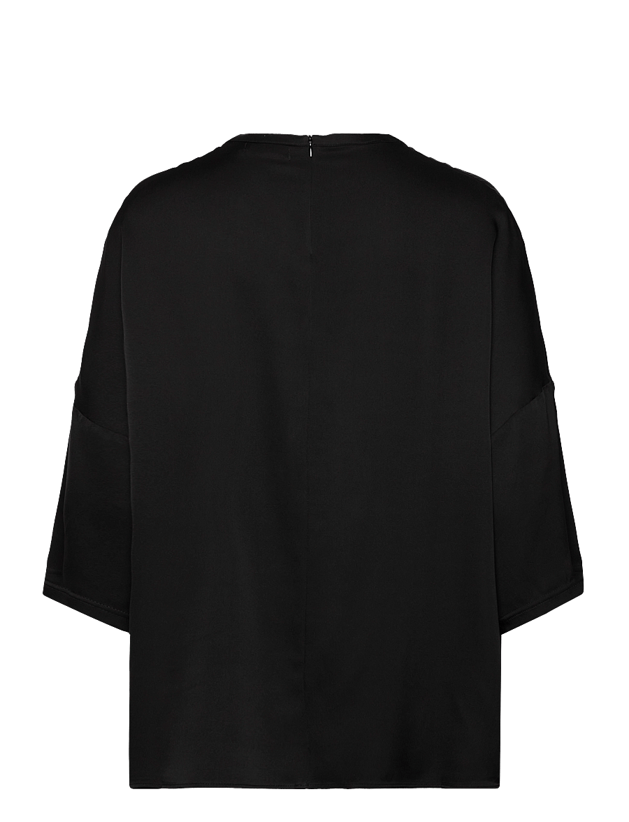 Ahlvar Gallery - Thess silk tee - t-shirts - black - 2