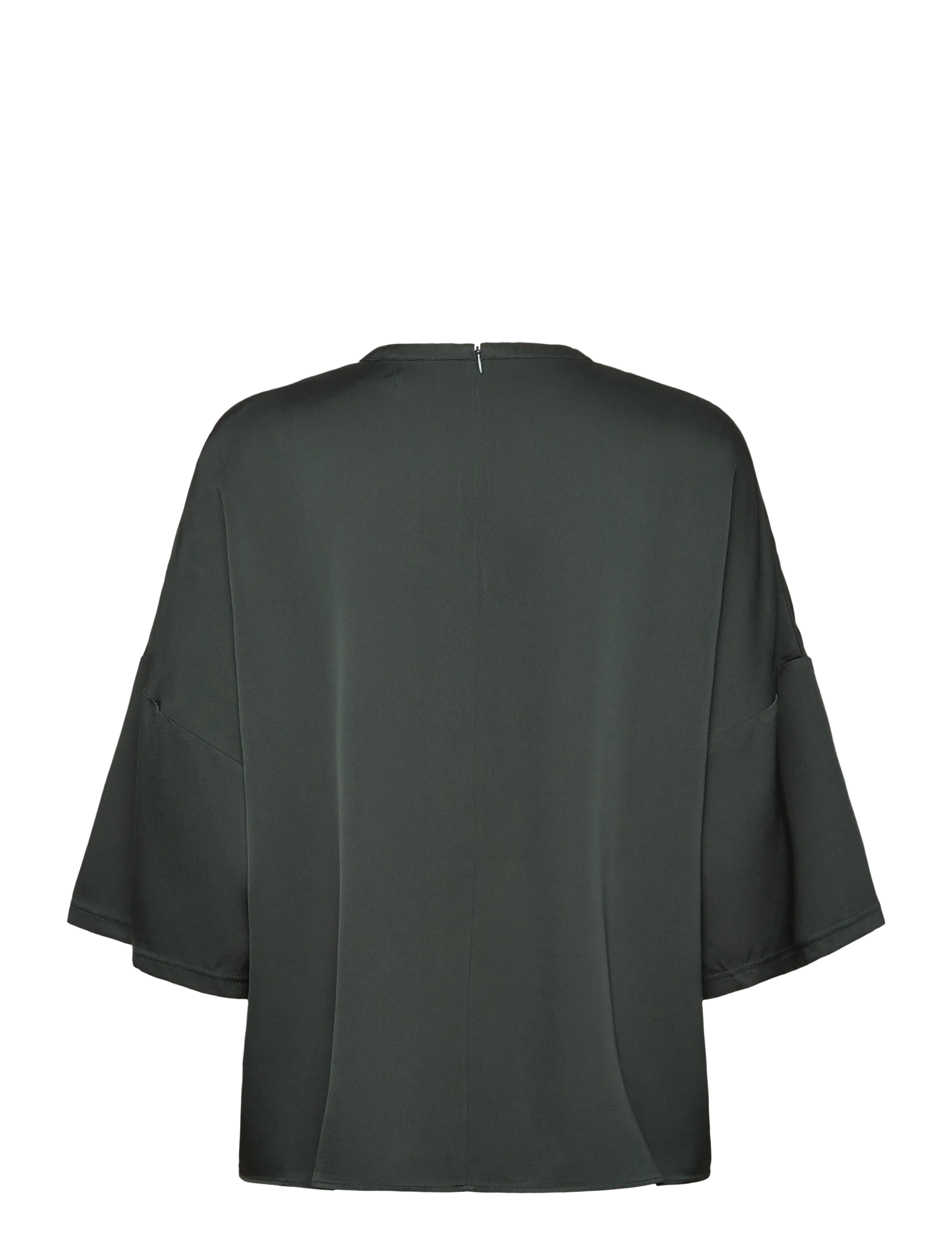 Ahlvar Gallery - Thess silk tee - marškinėliai - deep forest - 2