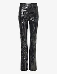 Ahlvar Gallery - Aiko latex trousers - siaurėjančios kelnės - black - 0