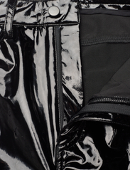 Ahlvar Gallery - Aiko latex trousers - bikses ar šaurām starām - black - 3