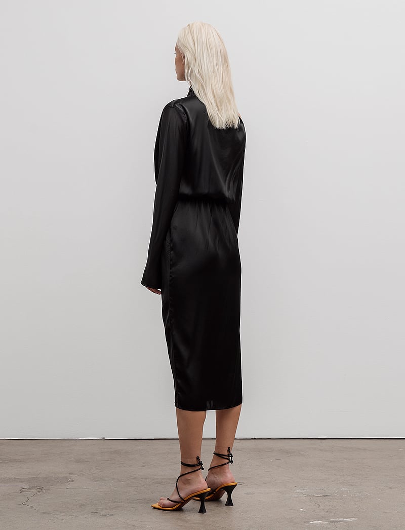 Ahlvar Gallery - Cho dress - midi kjoler - black - 4