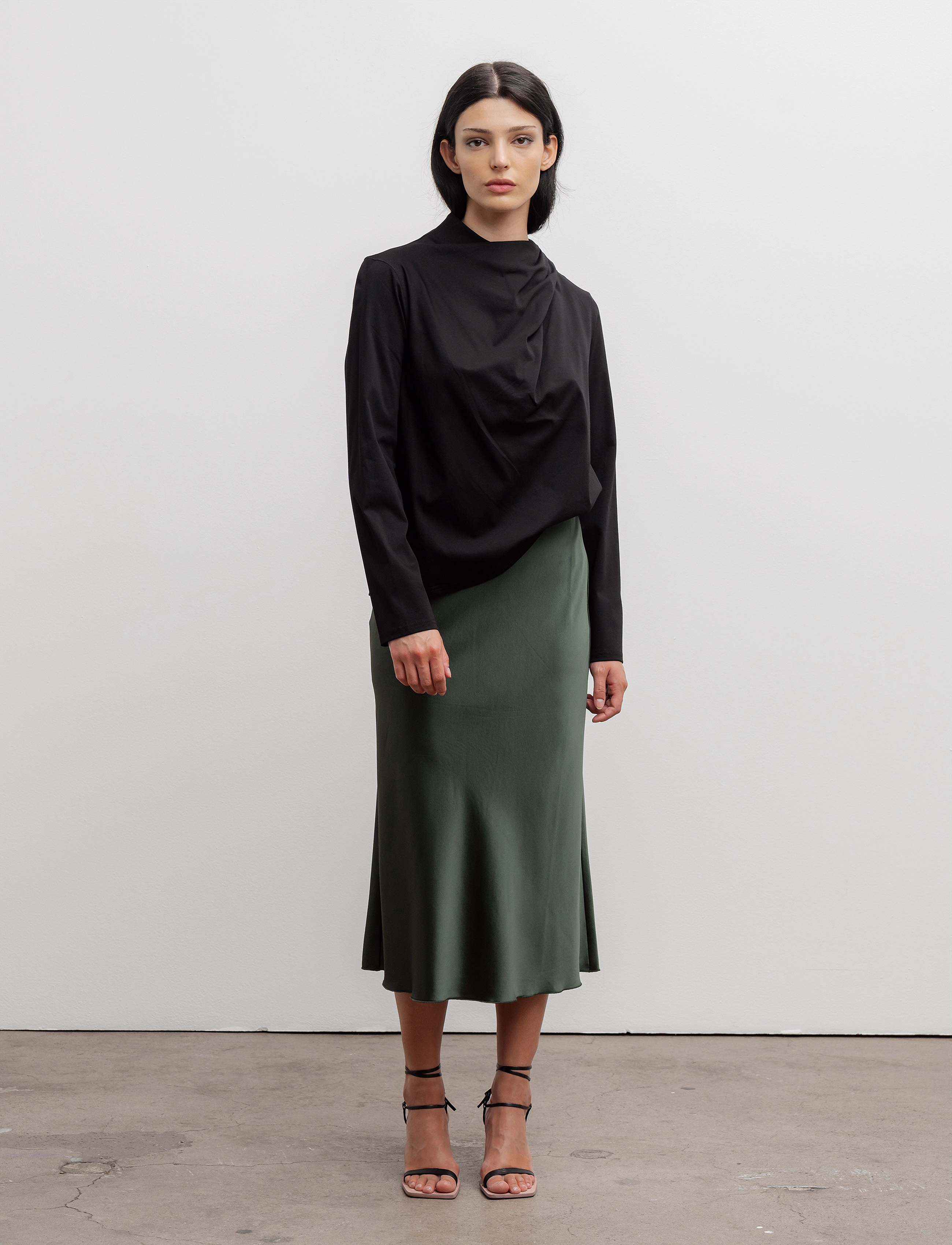 Ahlvar Gallery - Jade jersey blouse - black - 3