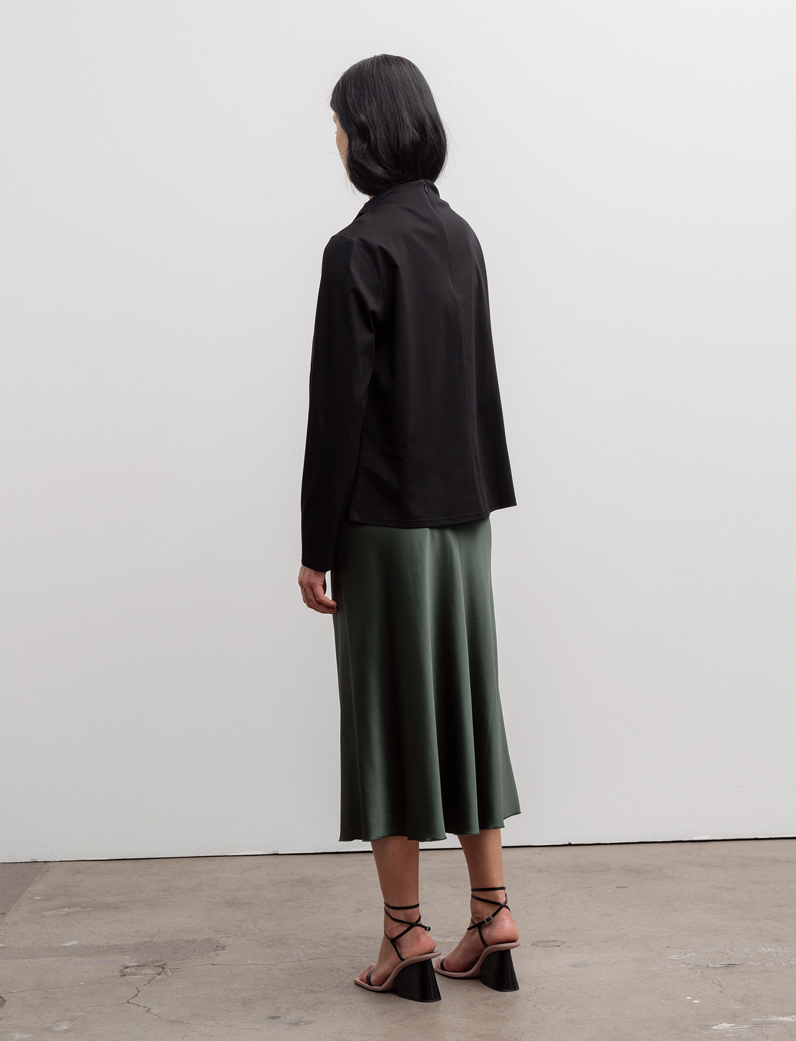 Ahlvar Gallery - Jade jersey blouse - black - 4