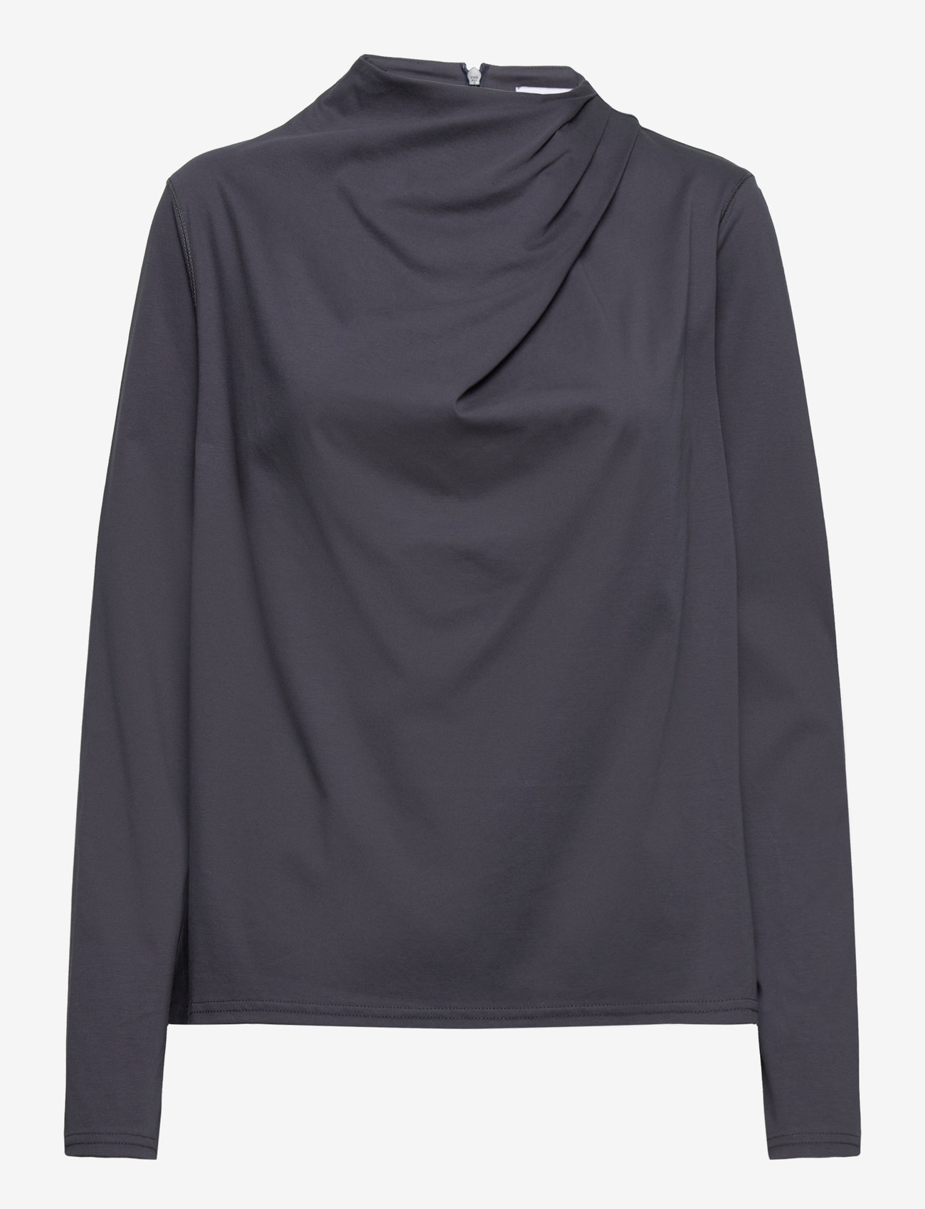 Ahlvar Gallery - Jade jersey blouse - blue grey - 1