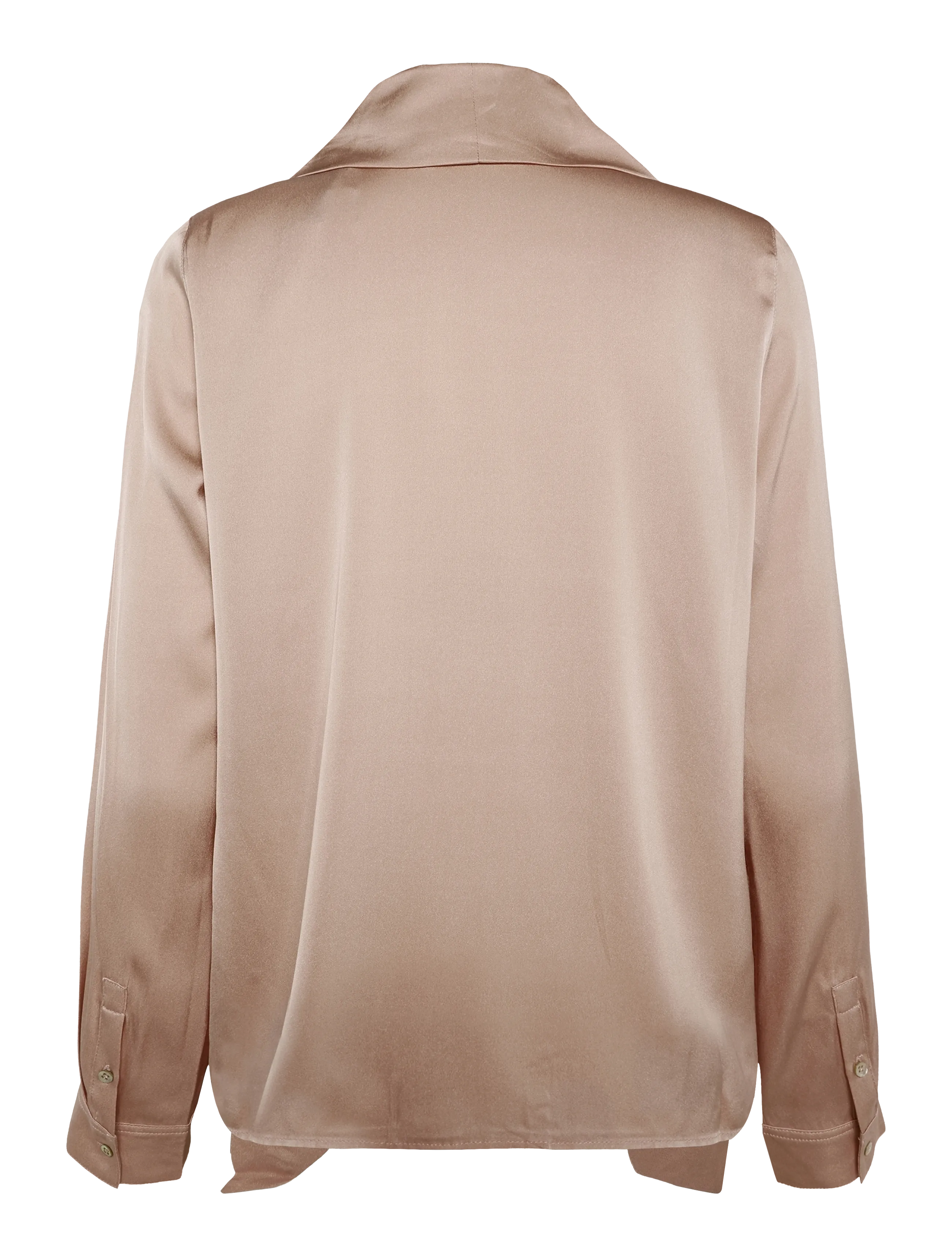 Ahlvar Gallery - Miki silk blouse - langærmede bluser - dusty pink - 2