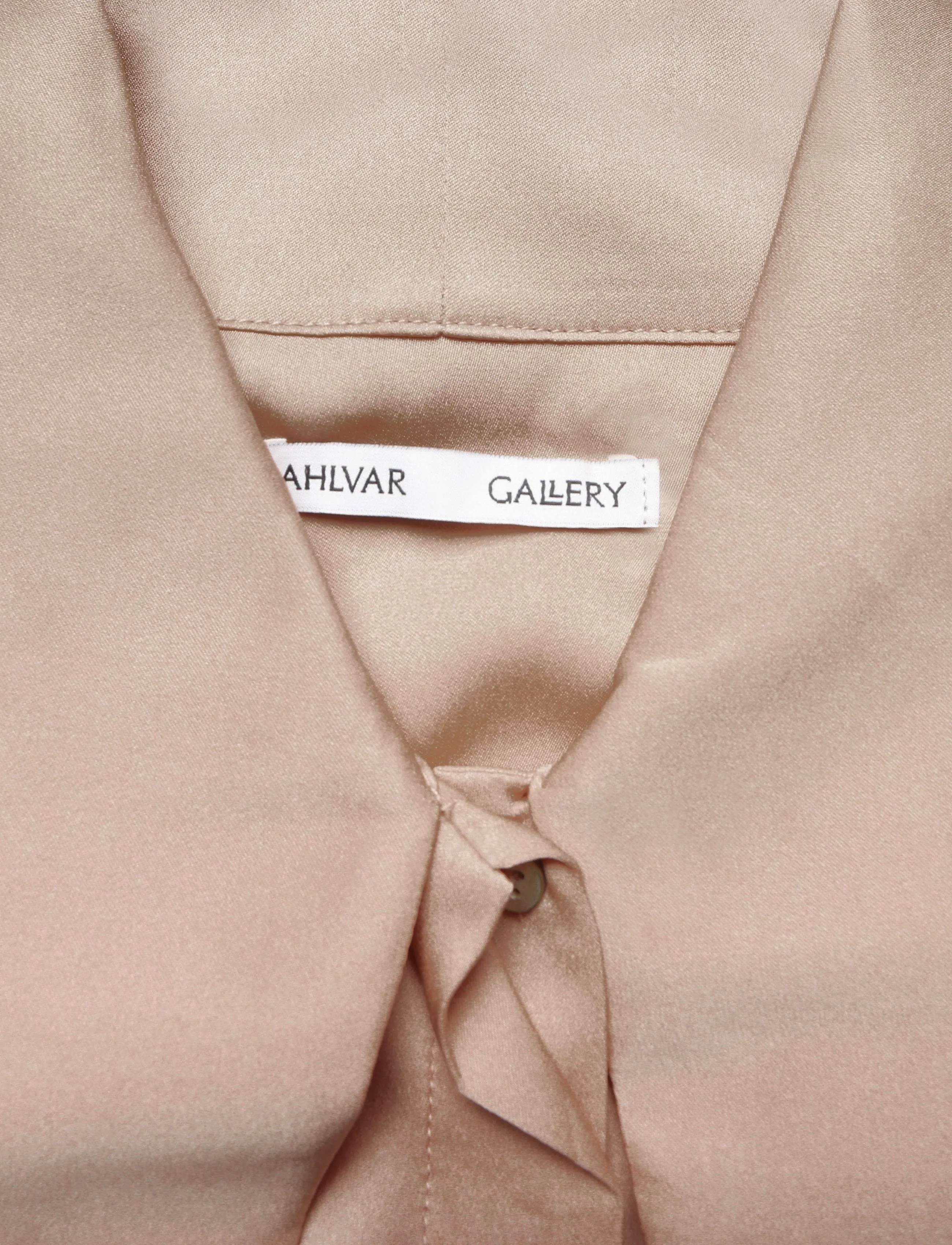 Ahlvar Gallery - Miki silk blouse - langærmede bluser - dusty pink - 4