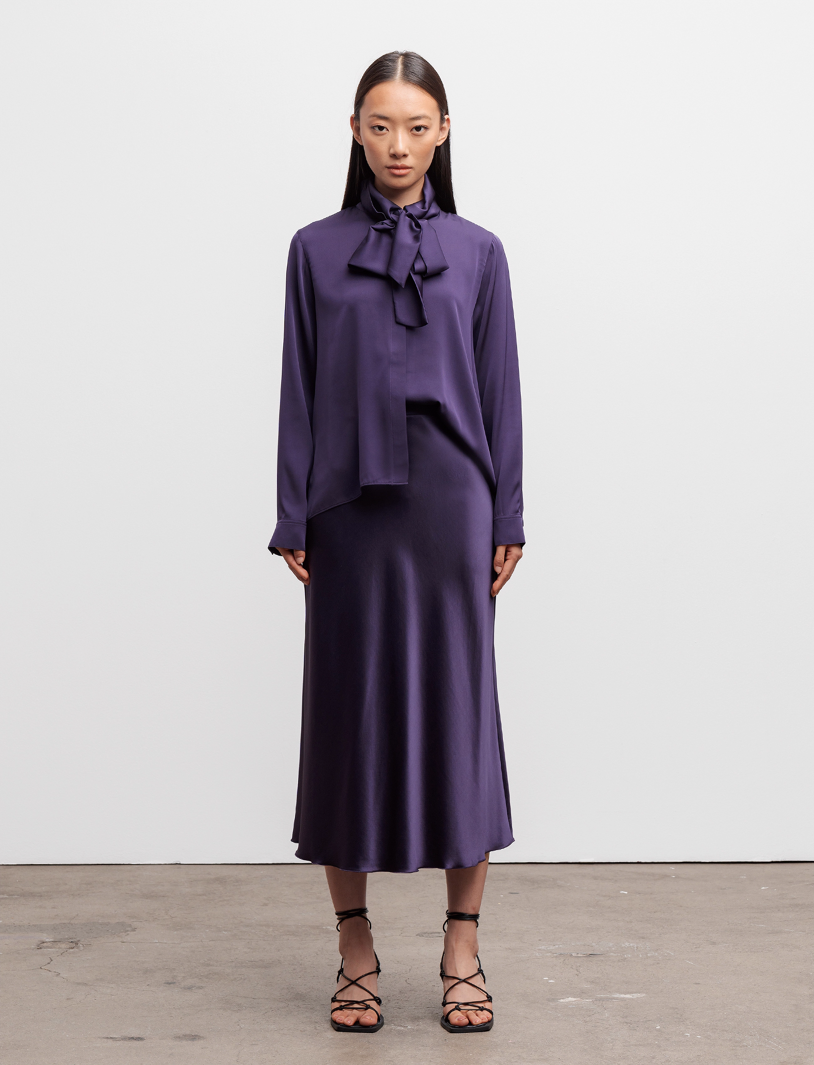 Ahlvar Gallery - Miki blouse - plum - 3