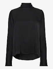 Ahlvar Gallery - Rika blouse - long-sleeved blouses - black - 0