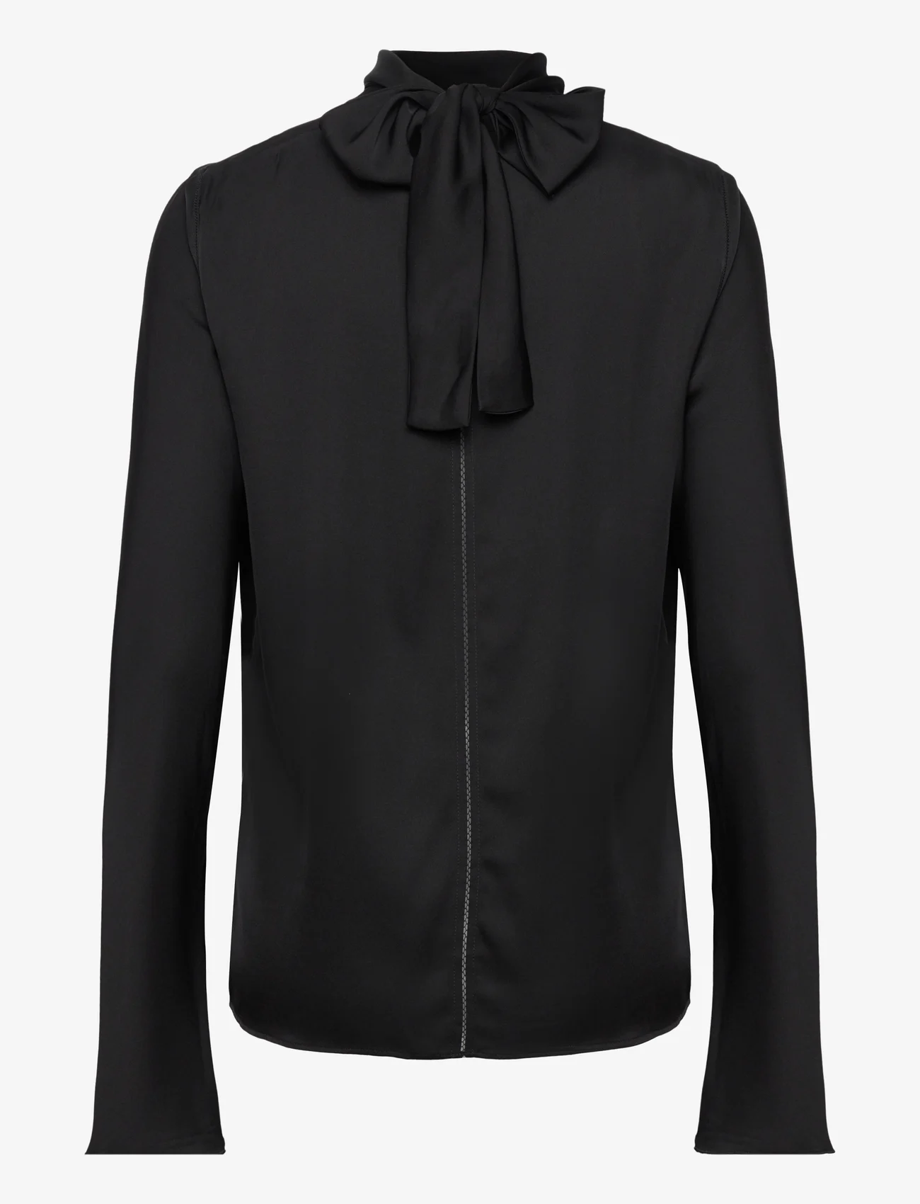 Ahlvar Gallery - Rika blouse - long-sleeved blouses - black - 1