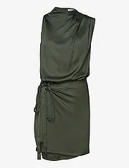 Ahlvar Gallery - Telly short dress - vakarėlių drabužiai išparduotuvių kainomis - army green - 0