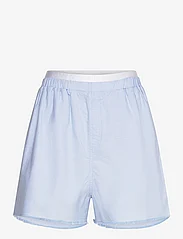 Ahlvar Gallery - Airi oxford shorts - shorts casual - light blue - 0
