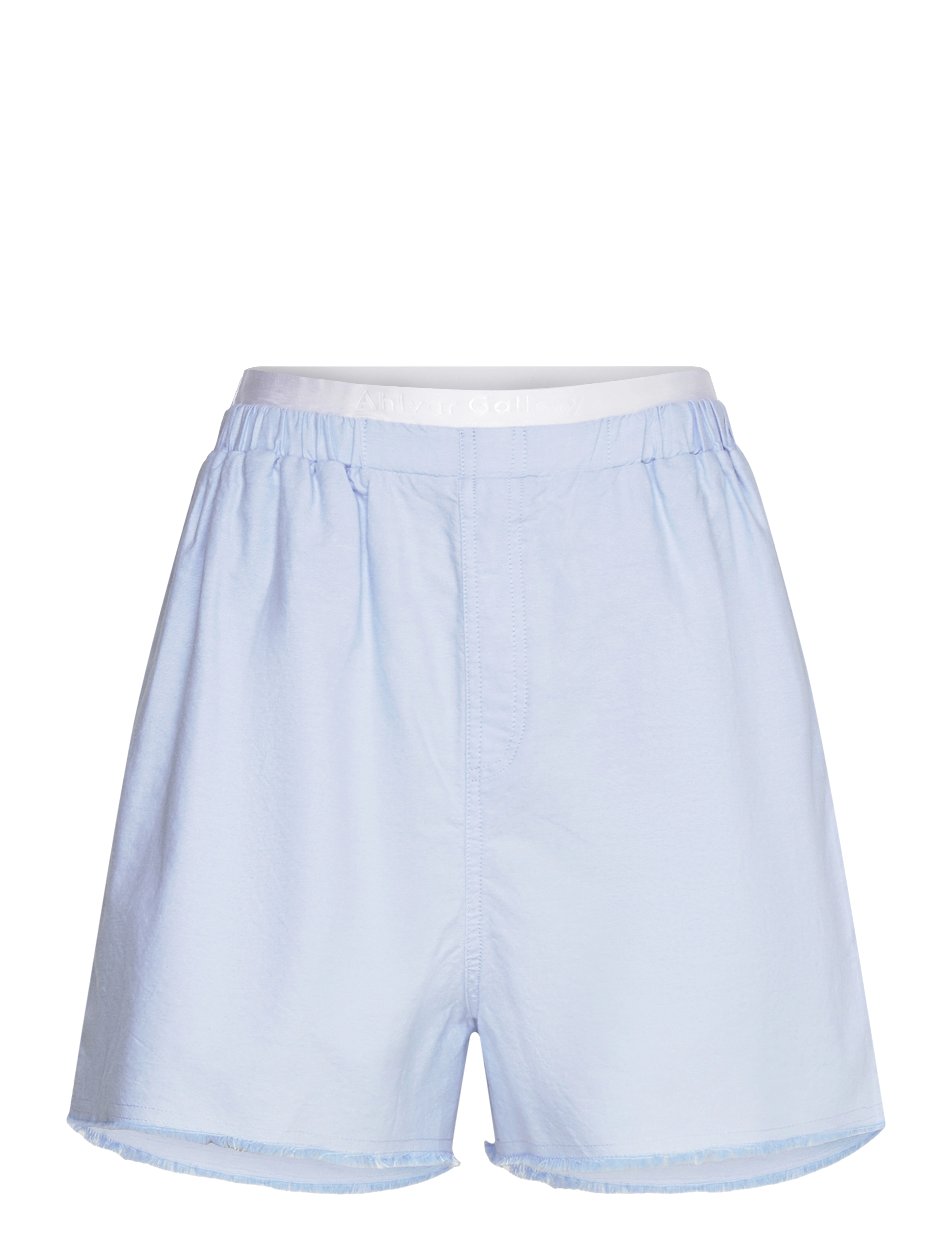 Ahlvar Gallery Airi oxford shorts - Shorts - LIGHT BLUE / blue