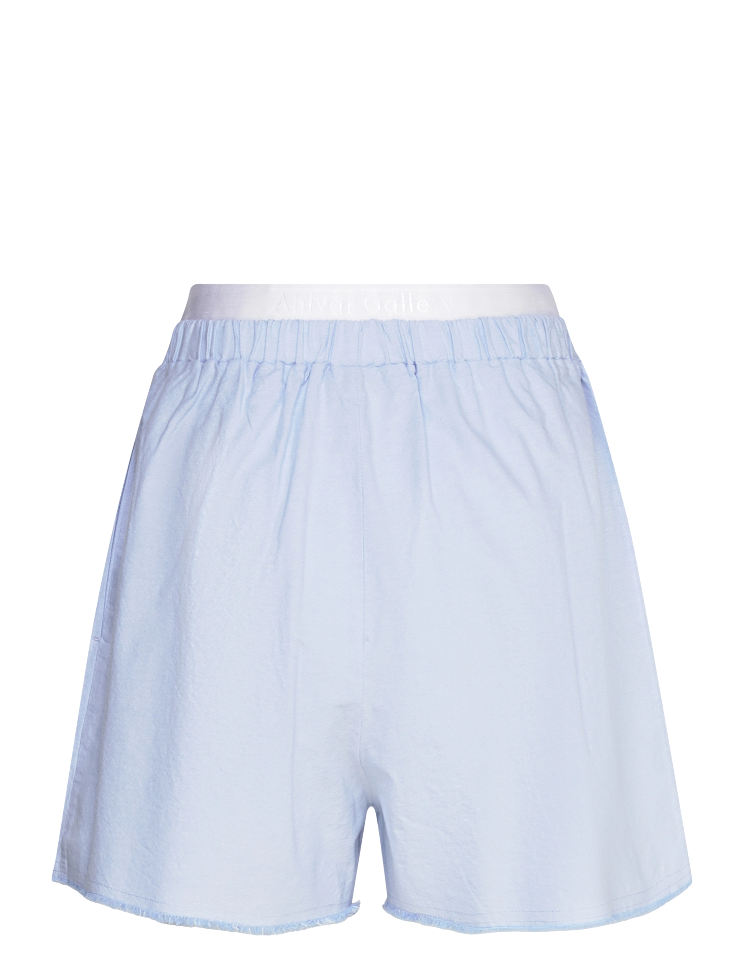 Ahlvar Gallery - Airi oxford shorts - casual shorts - light blue - 2