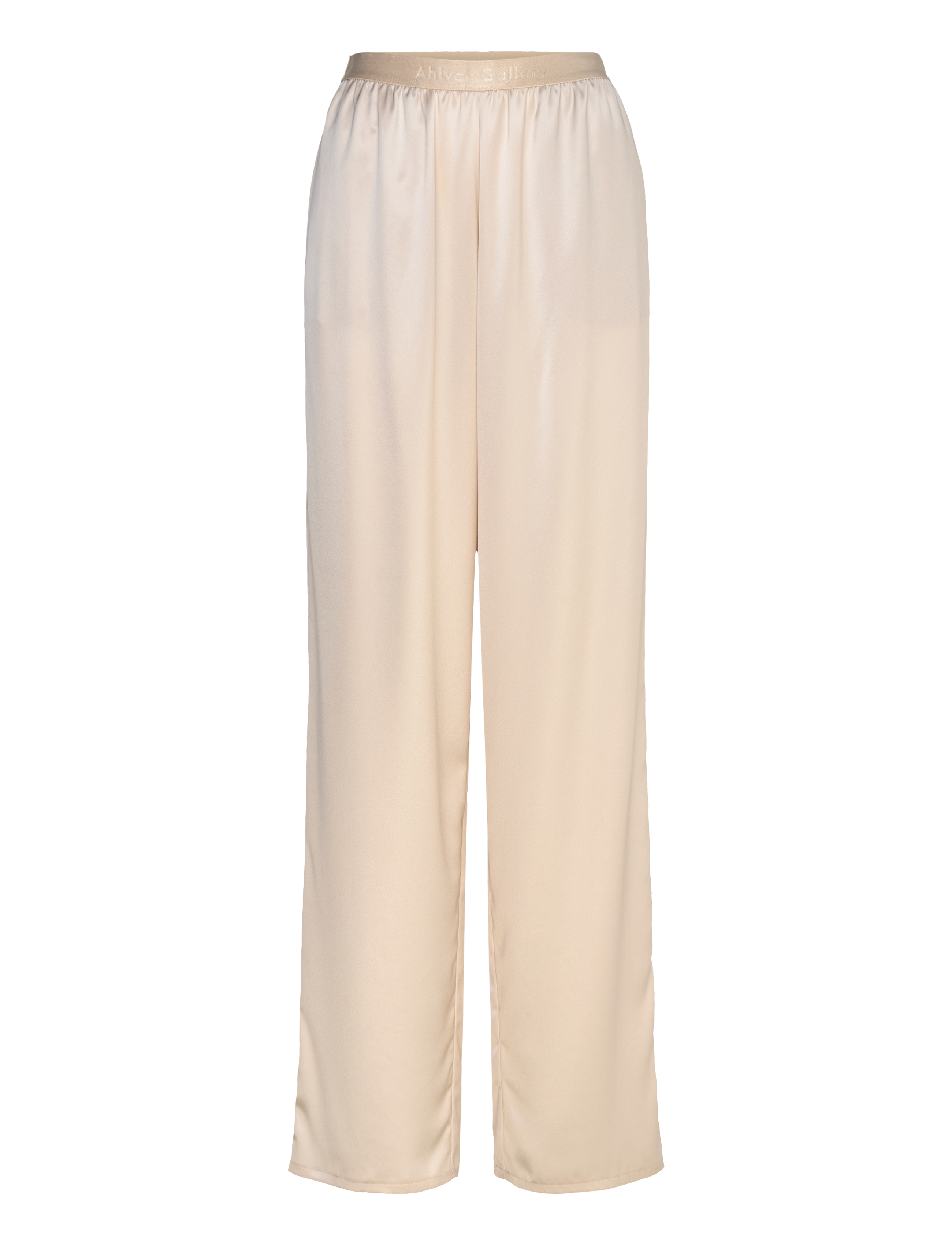 AHLVAR GALLERY Ayla Satin Hosen Cream - XLx83 - Damen