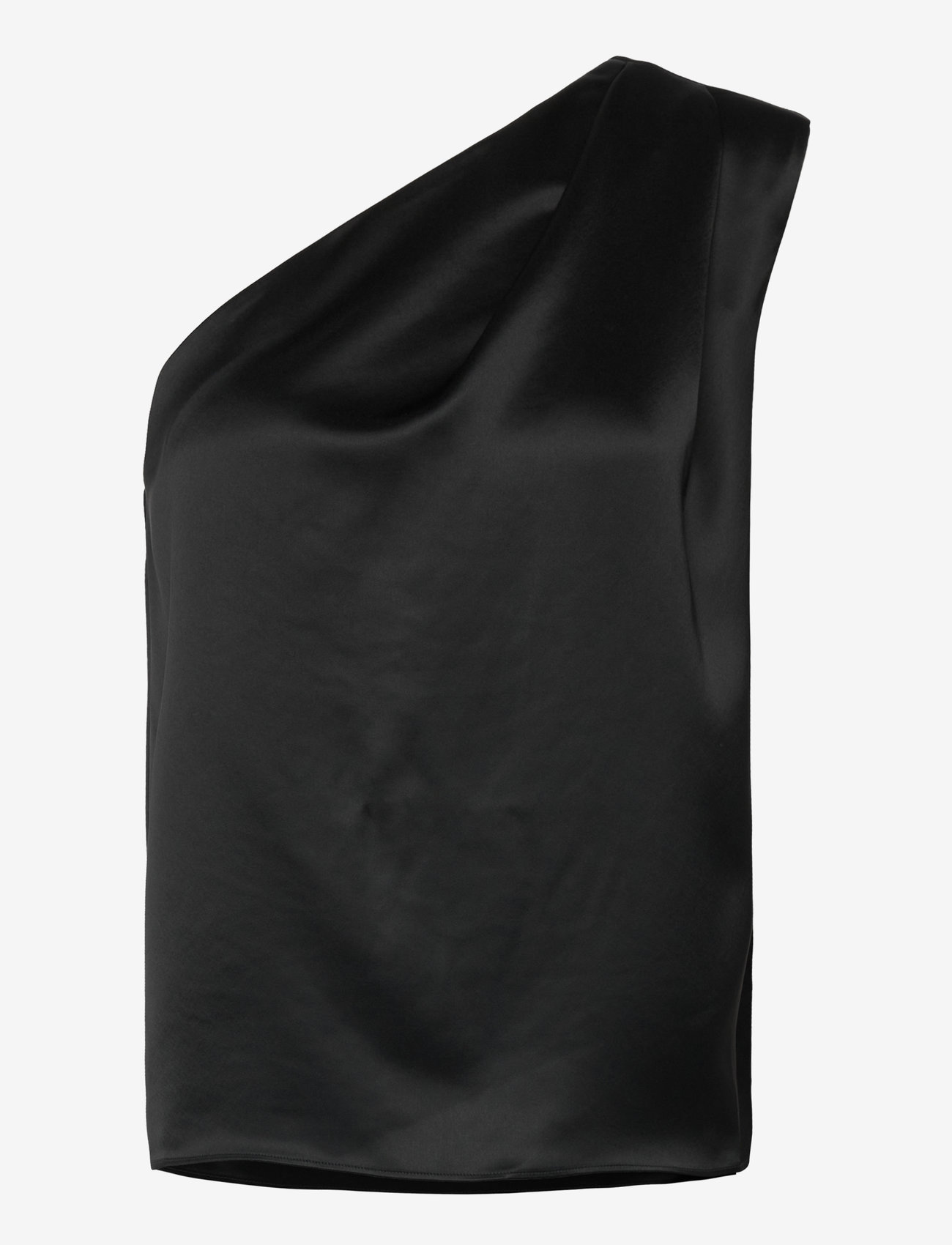 Ahlvar Gallery - Elle satin tank - black - 1