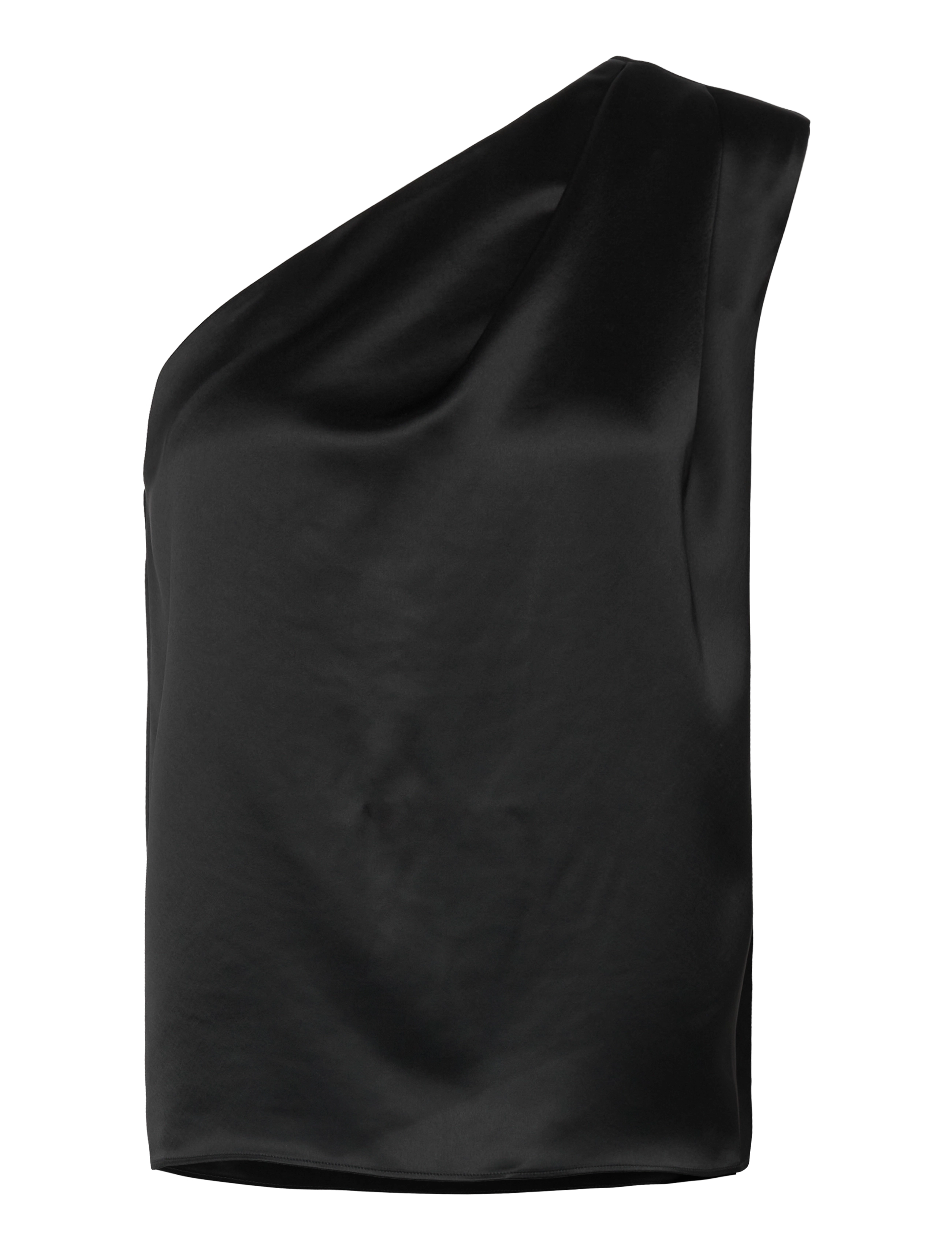 Ahlvar Gallery Elle satin tank - Kleidung - BLACK / black