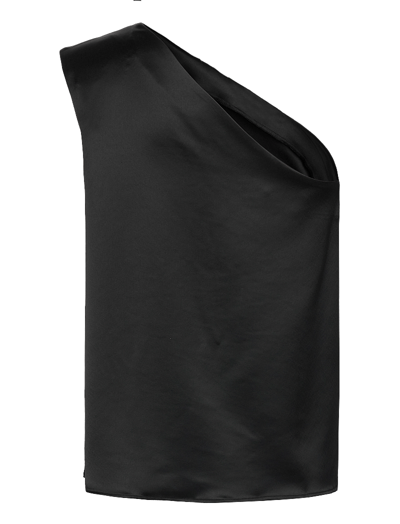 Ahlvar Gallery - Elle satin tank - black - 2