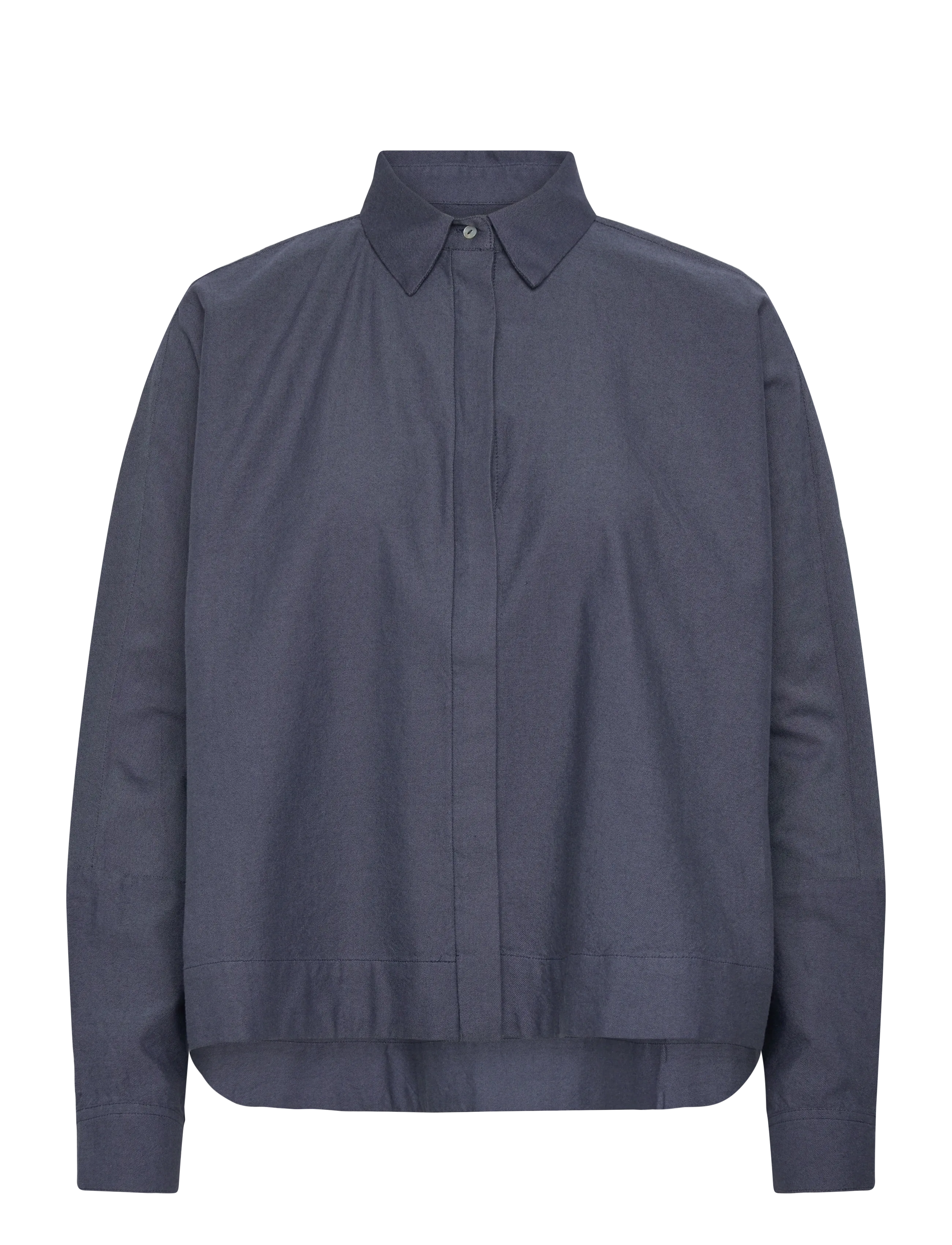 Gigi oxford shirt - BLUE GREY
