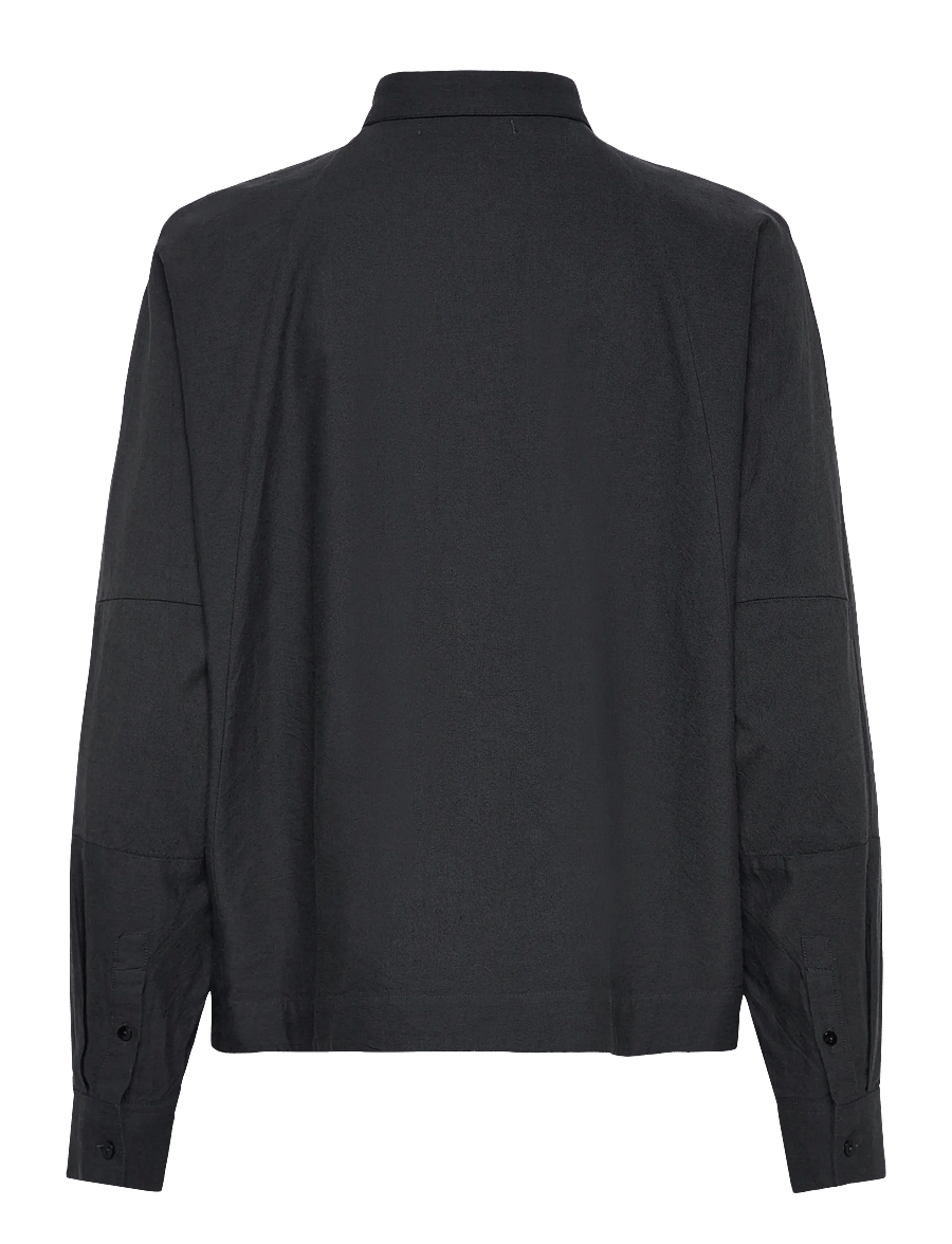 Ahlvar Gallery - Gigi oxford shirt - denimskjorter - dark grey - 1