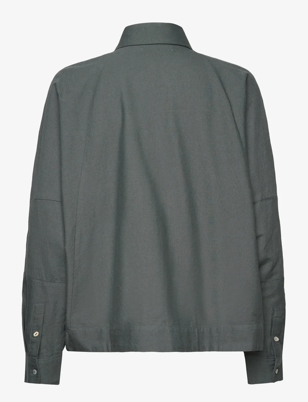 Ahlvar Gallery - Gigi oxford shirt - långärmade skjortor - dark military - 2