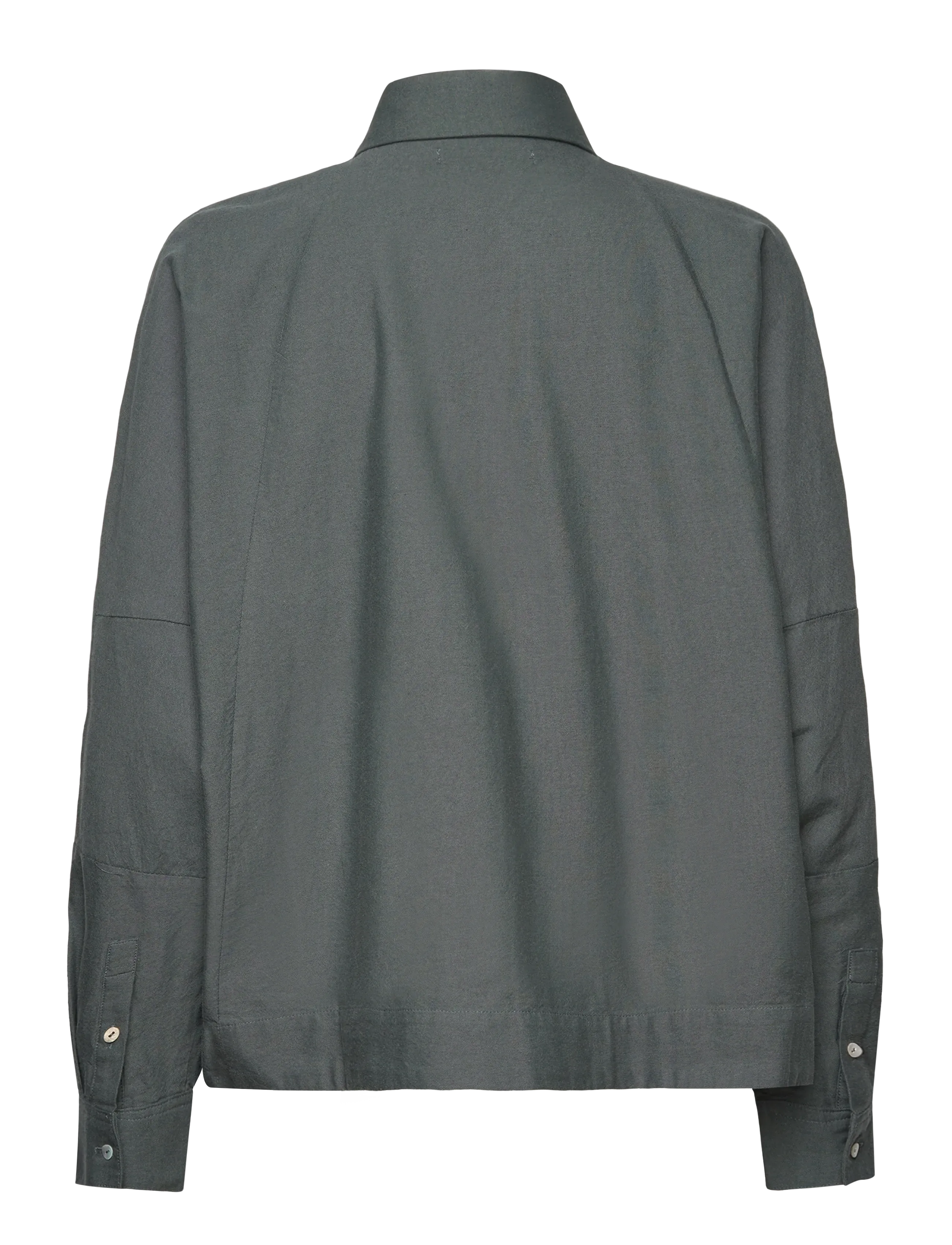 Ahlvar Gallery - Gigi oxford shirt - denimskjorter - dark military - 2