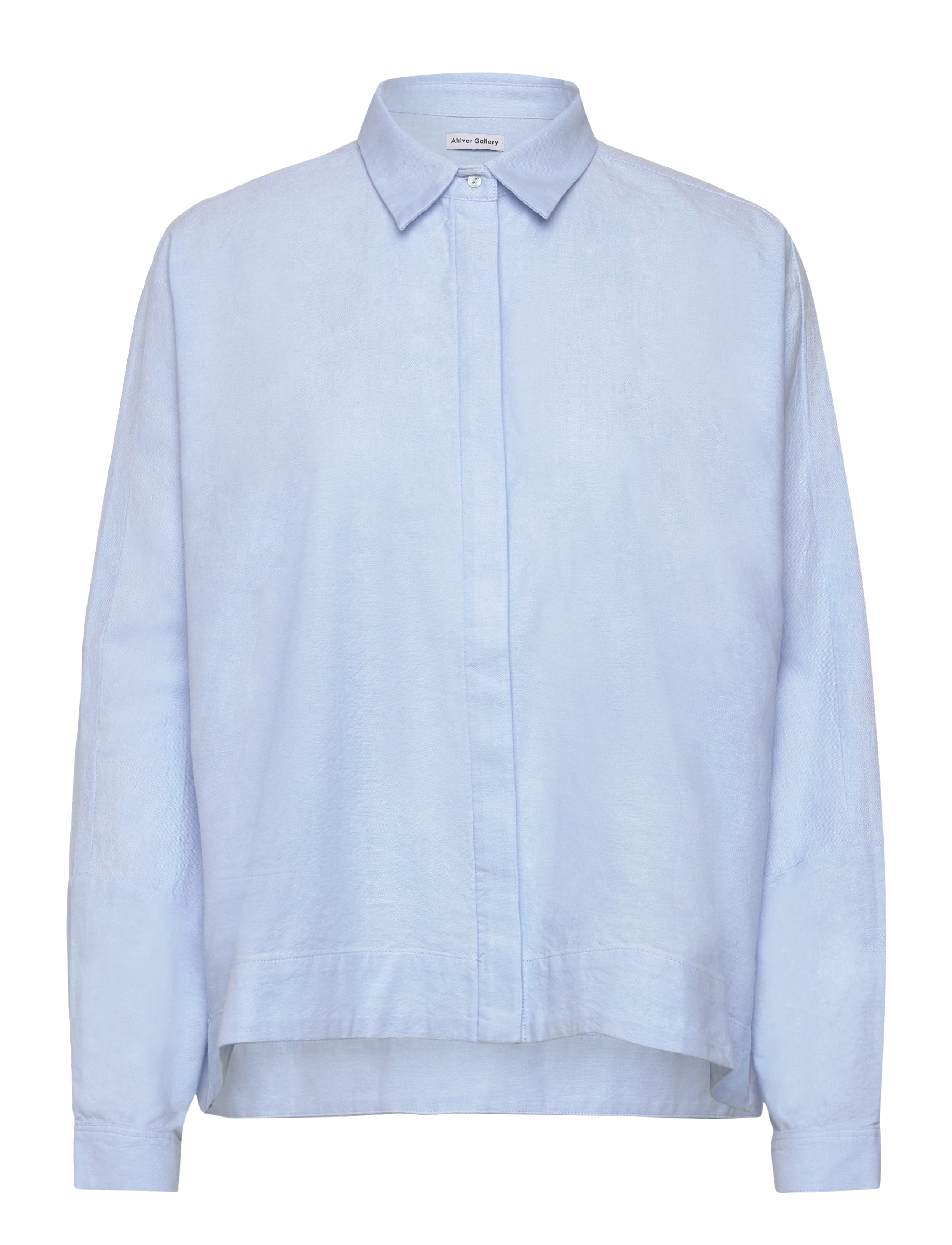 Ahlvar Gallery Gigi oxford shirt - Tøj - LIGHT BLUE / blue