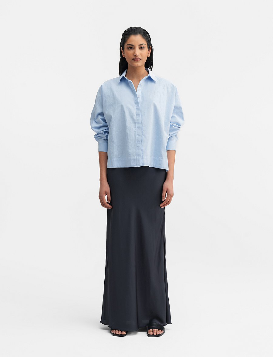 Ahlvar Gallery - Gigi oxford shirt - denimskjorter - light blue - 0