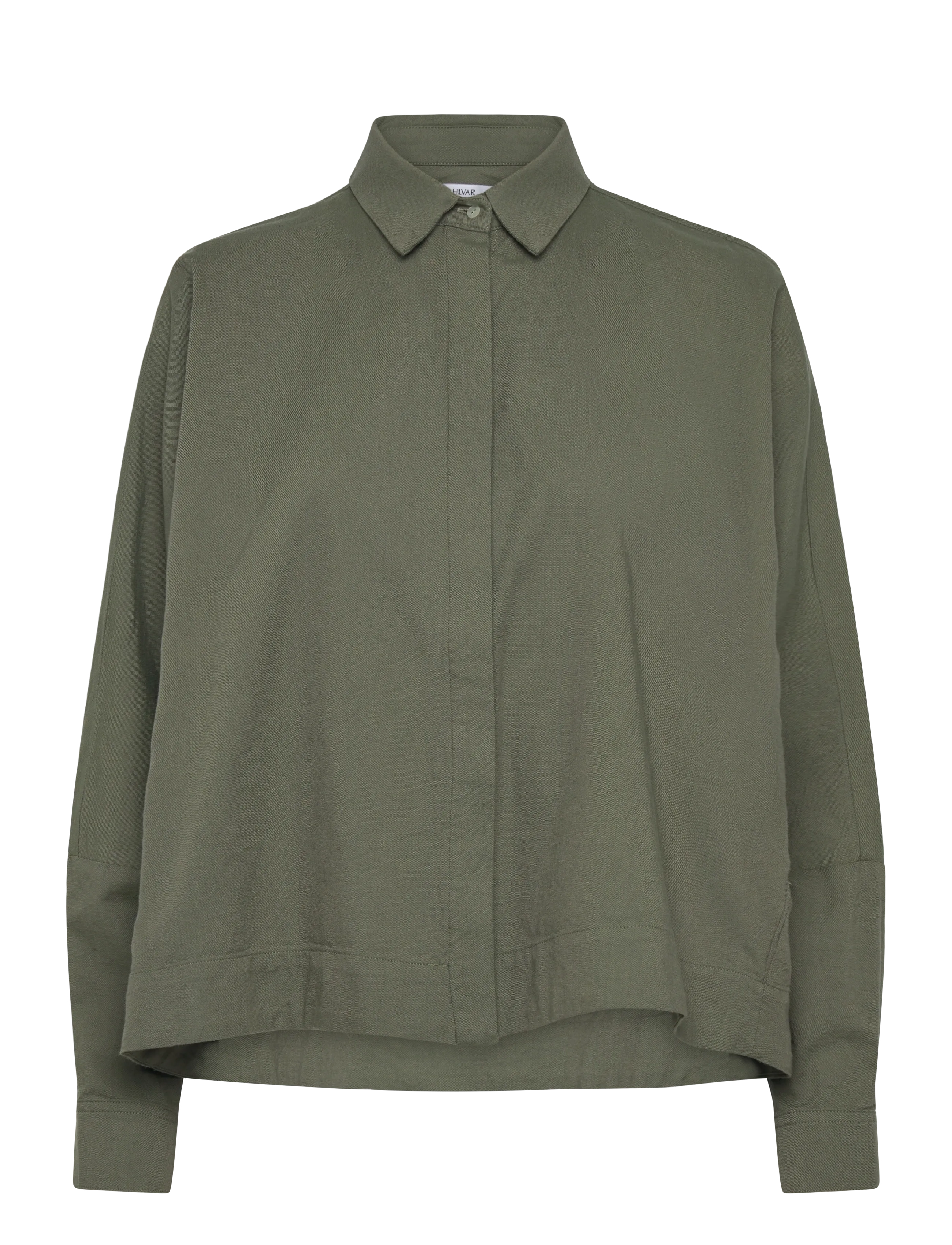 Gigi oxford shirt - OLIVE GREEN