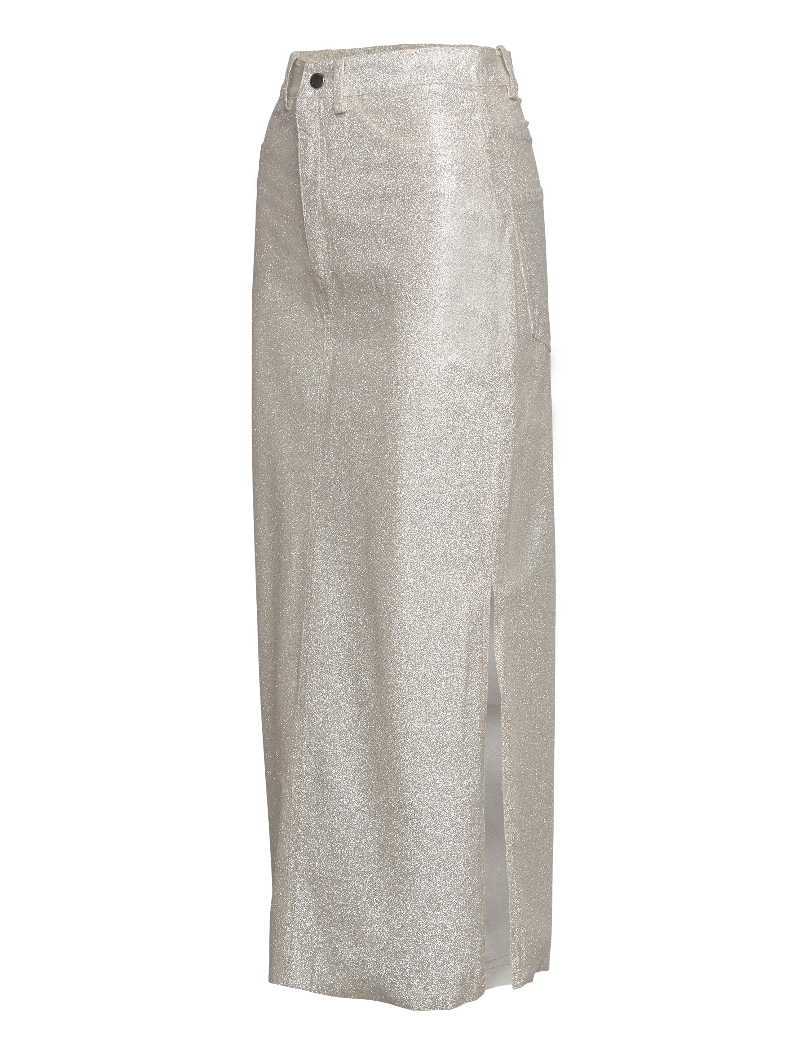 Ahlvar Gallery - Mika shimmer skirt - midi-röcke - cream - 2