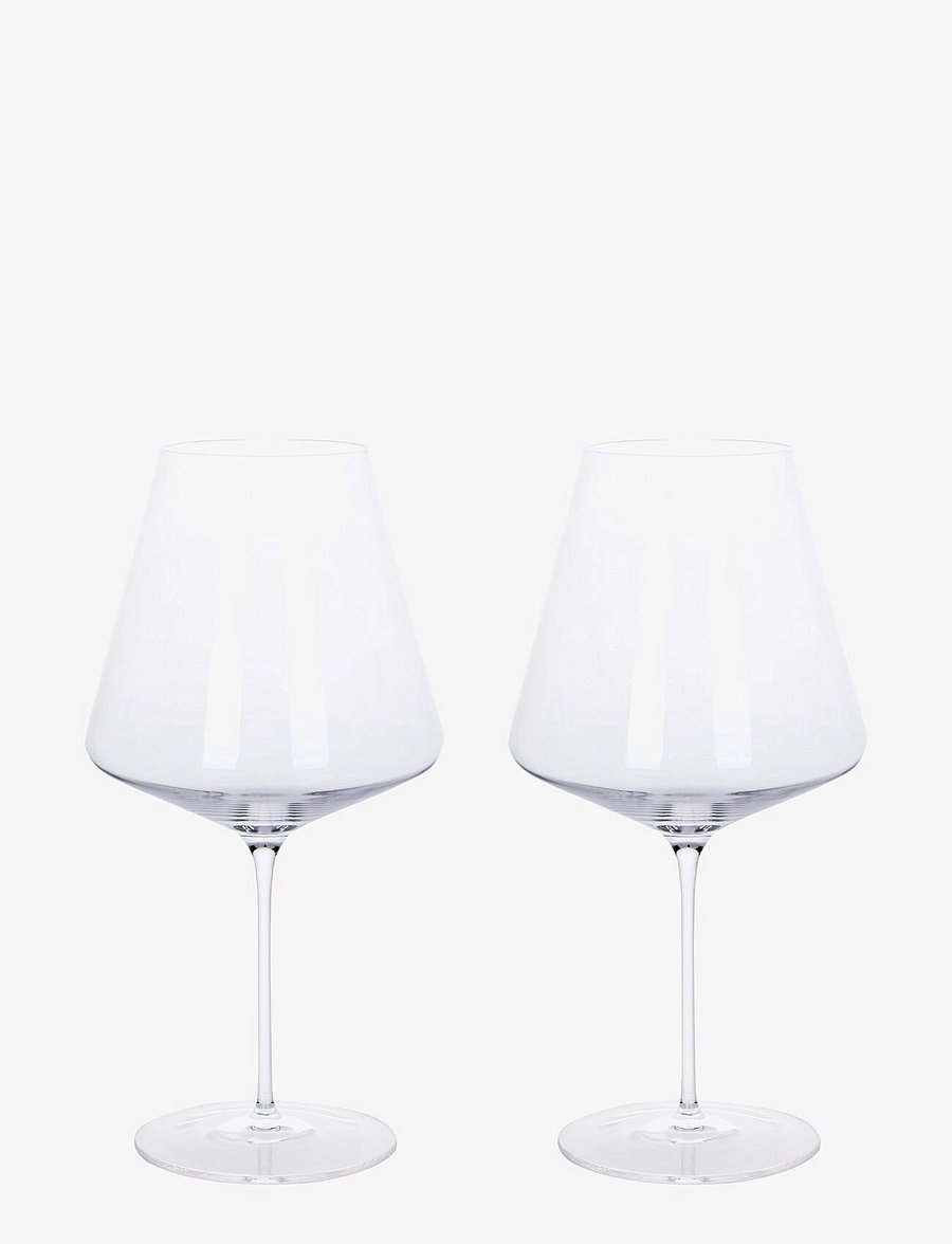Aida - Ultima Mouthblown crystal glass Bourgogne 840 ml. 2 pcs. giftbox - rotweingläser - clear - 1