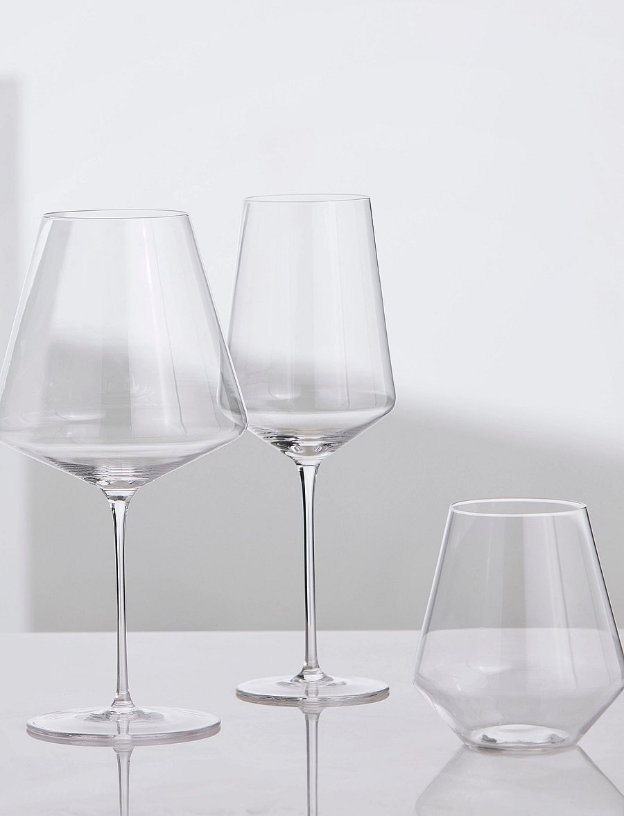 Aida - Ultima Mouthblown crystal glass Bourgogne 840 ml. 2 pcs. giftbox - rotweingläser - clear - 0