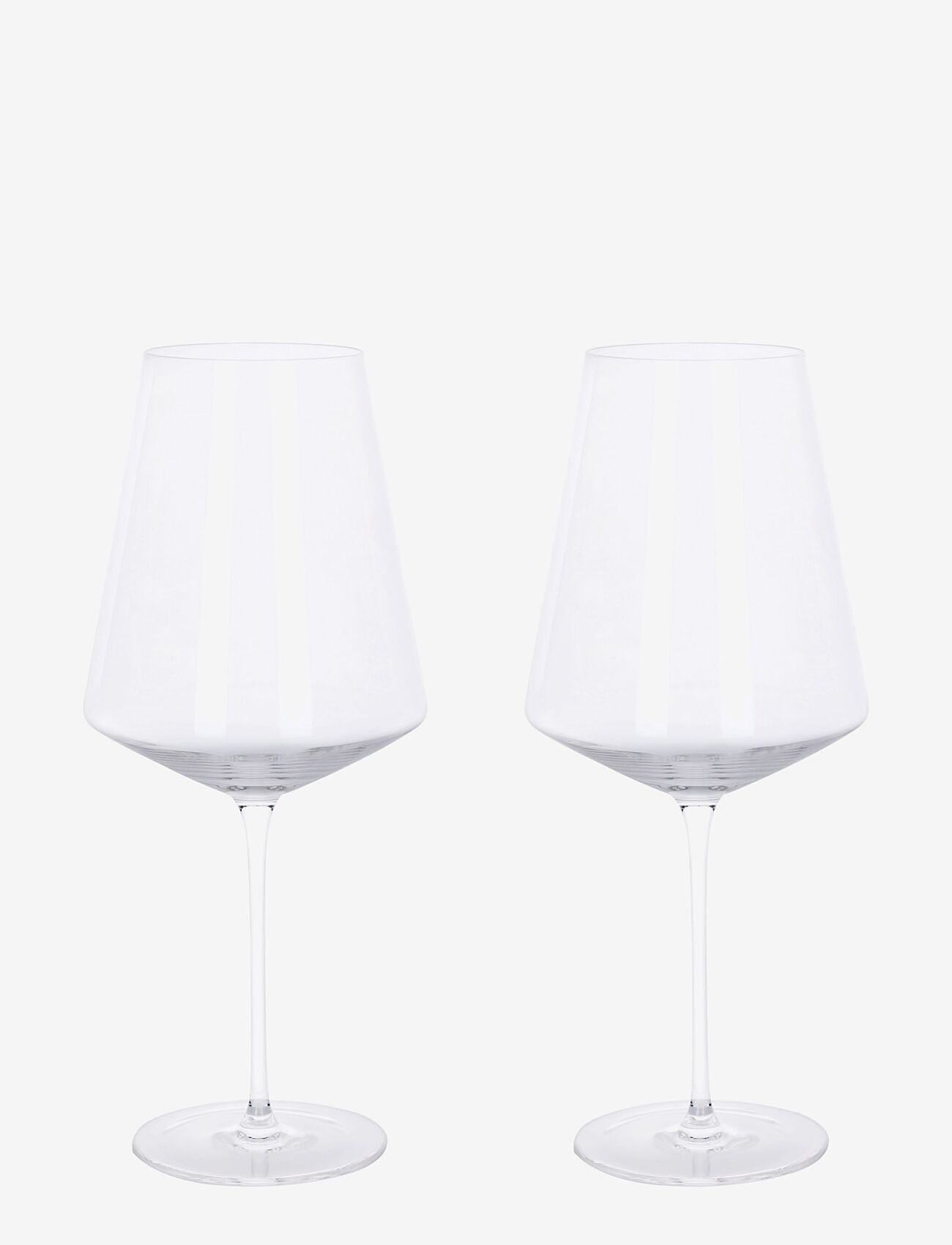 Aida - Ultima Mouthblown crystal glass Bordeaux 700 ml. 2 pcs. giftbox - red wine glasses - clear - 0