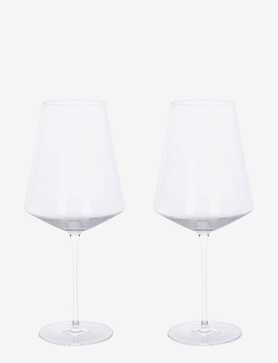 Aida - Ultima Mouthblown crystal glass Bordeaux 700 ml. 2 pcs. giftbox - rotweingläser - clear - 1