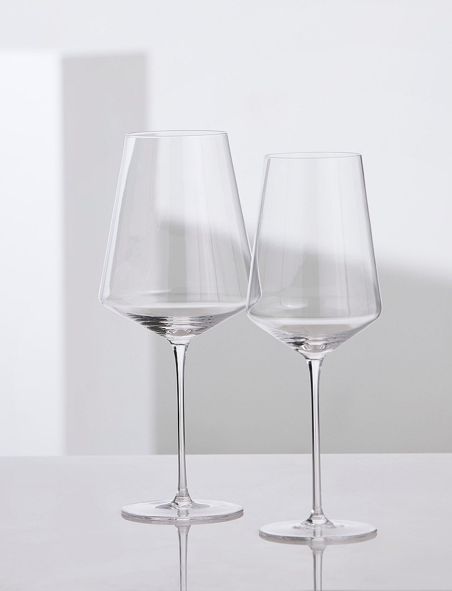 Aida - Ultima Mouthblown crystal glass Bordeaux 700 ml. 2 pcs. giftbox - rotweingläser - clear - 0