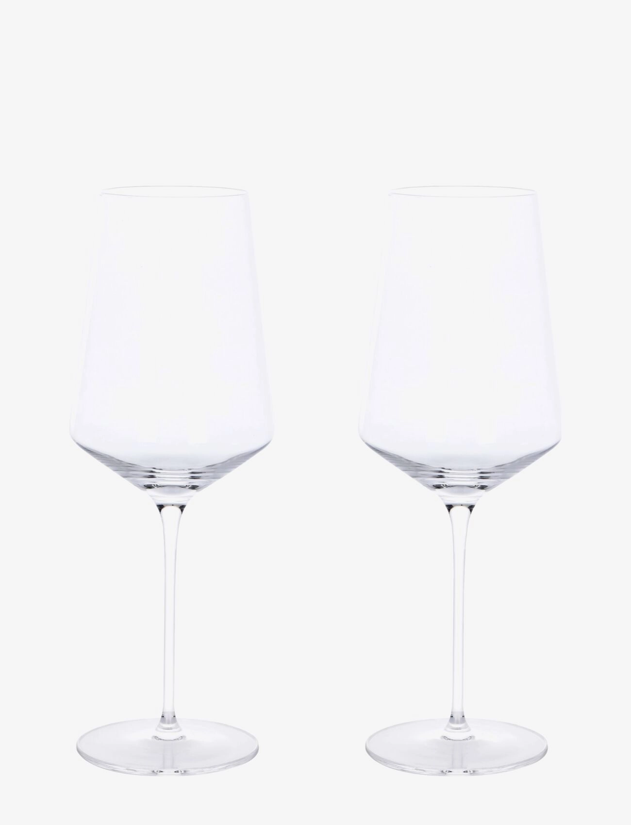 Aida Ultima Mouthblown Crystal Glass White 460 Ml. 2 Pcs. Giftbox, Hvid Vinglases, Nude, Str: ONE SIZE
