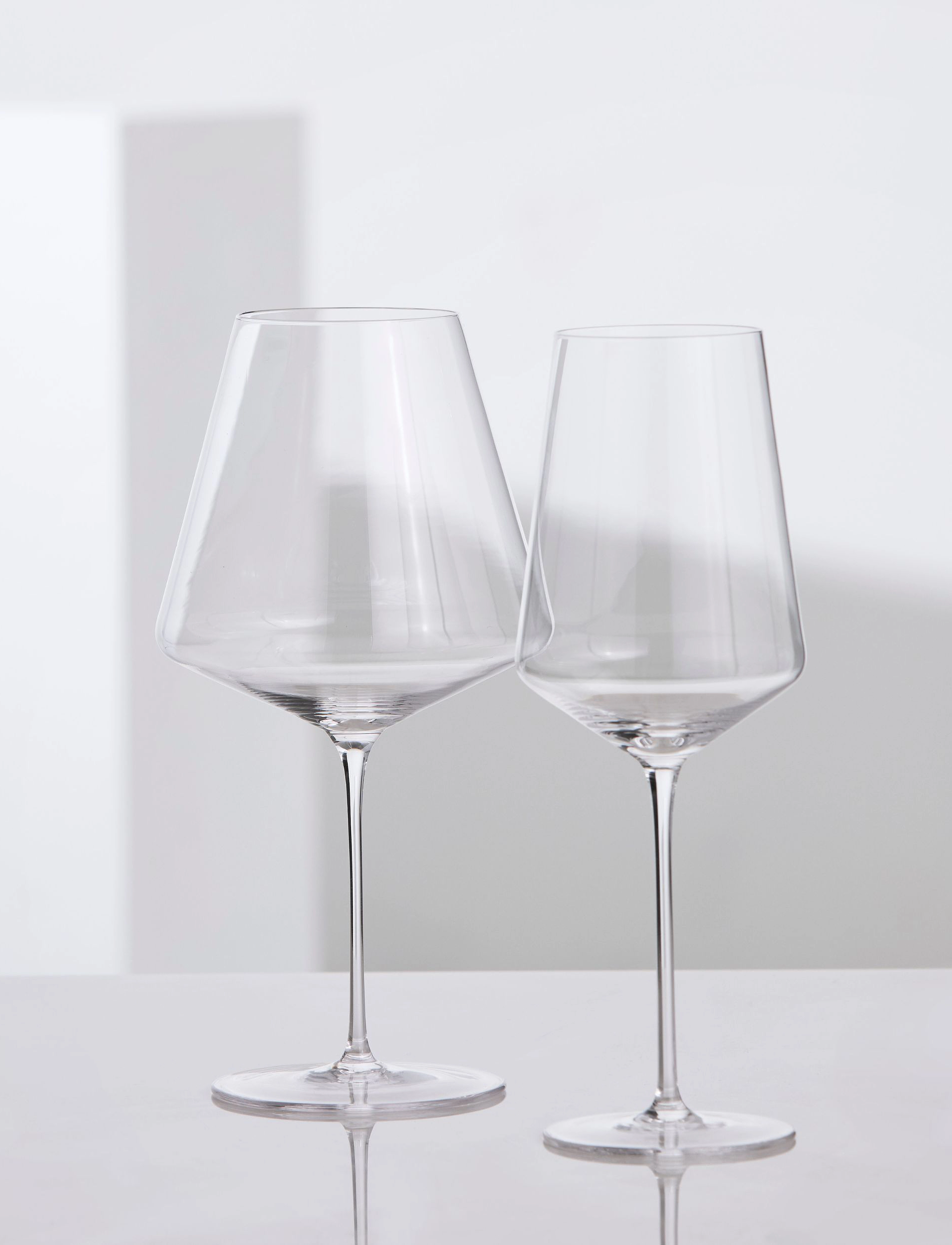 Aida Ultima Mouthblown Crystal Glass White 460 Ml. 2 Pcs. Giftbox, One Size, Wine Glass, Nackt - Glasses, Homeware