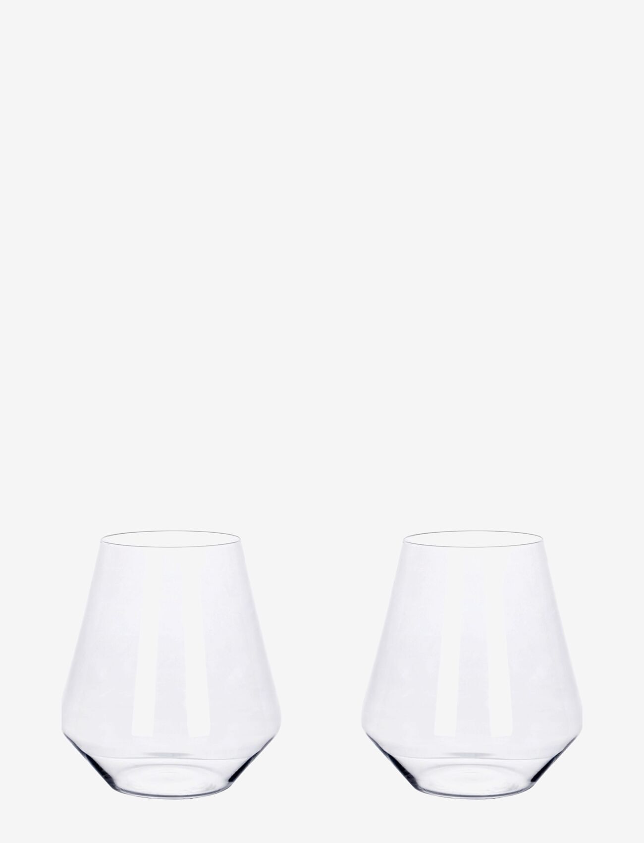 Aida - Ultima Mouthblown crystal glass Water 530 ml. 2 pcs. giftbox - shop by price - clear - 0