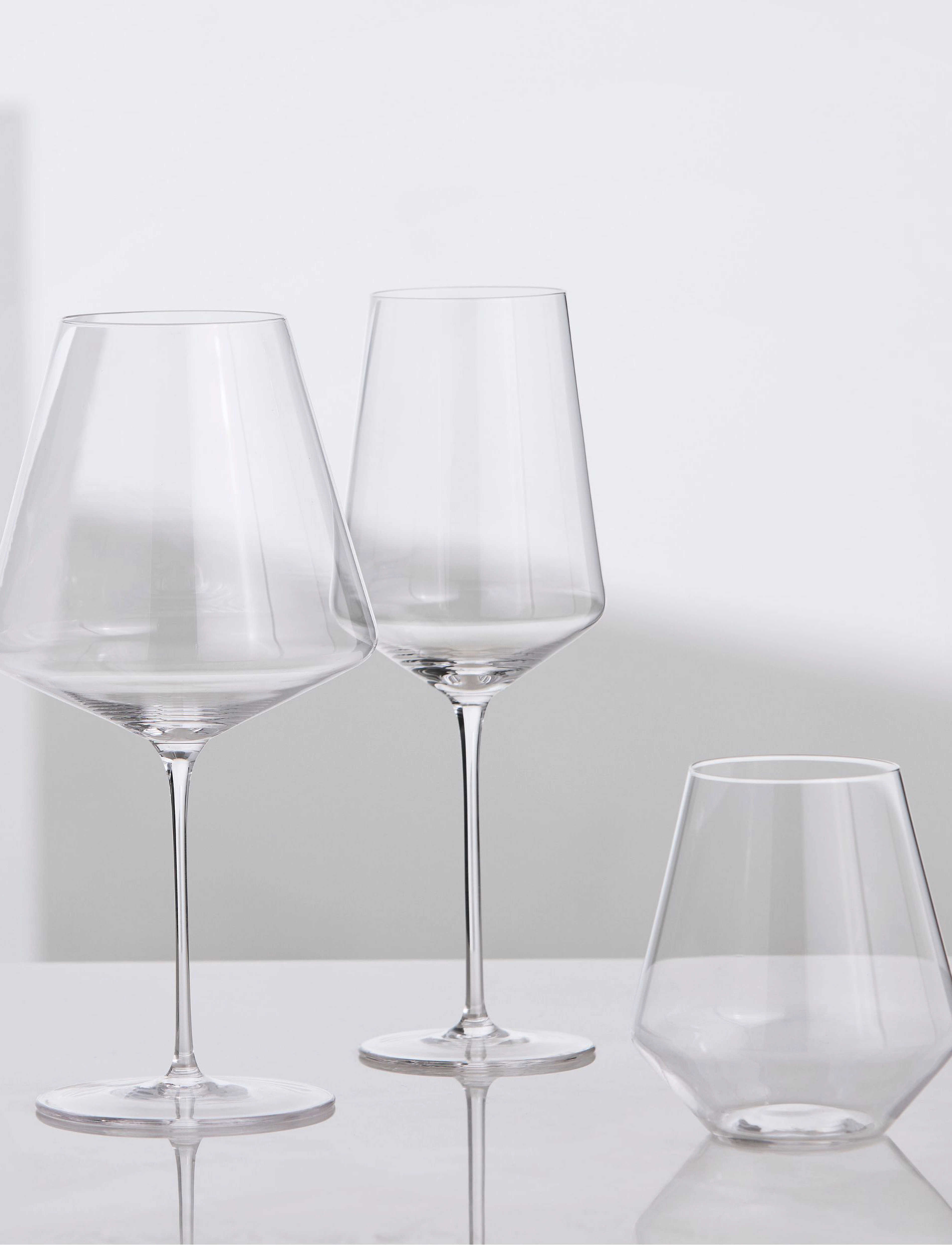 Aida Ultima Mouthblown Crystal Glass Water 530 ml 2 Pcs. Giftbox, One Size, Nude, Glas > Drikkeglas, Unisex