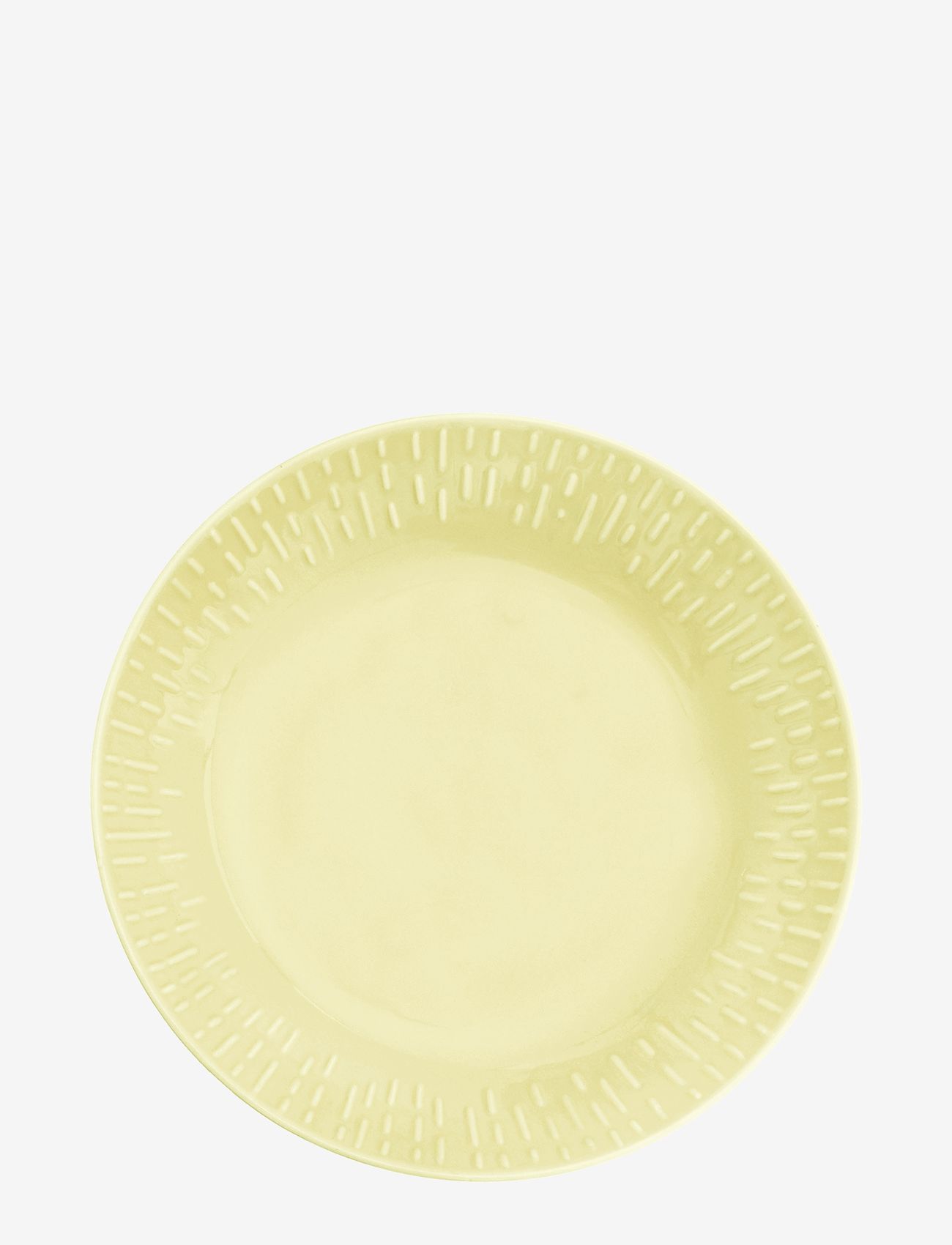 Aida - Confetti pasta plate w/relief 1 pcs giftbox - pastatallerkner - lemon - 0