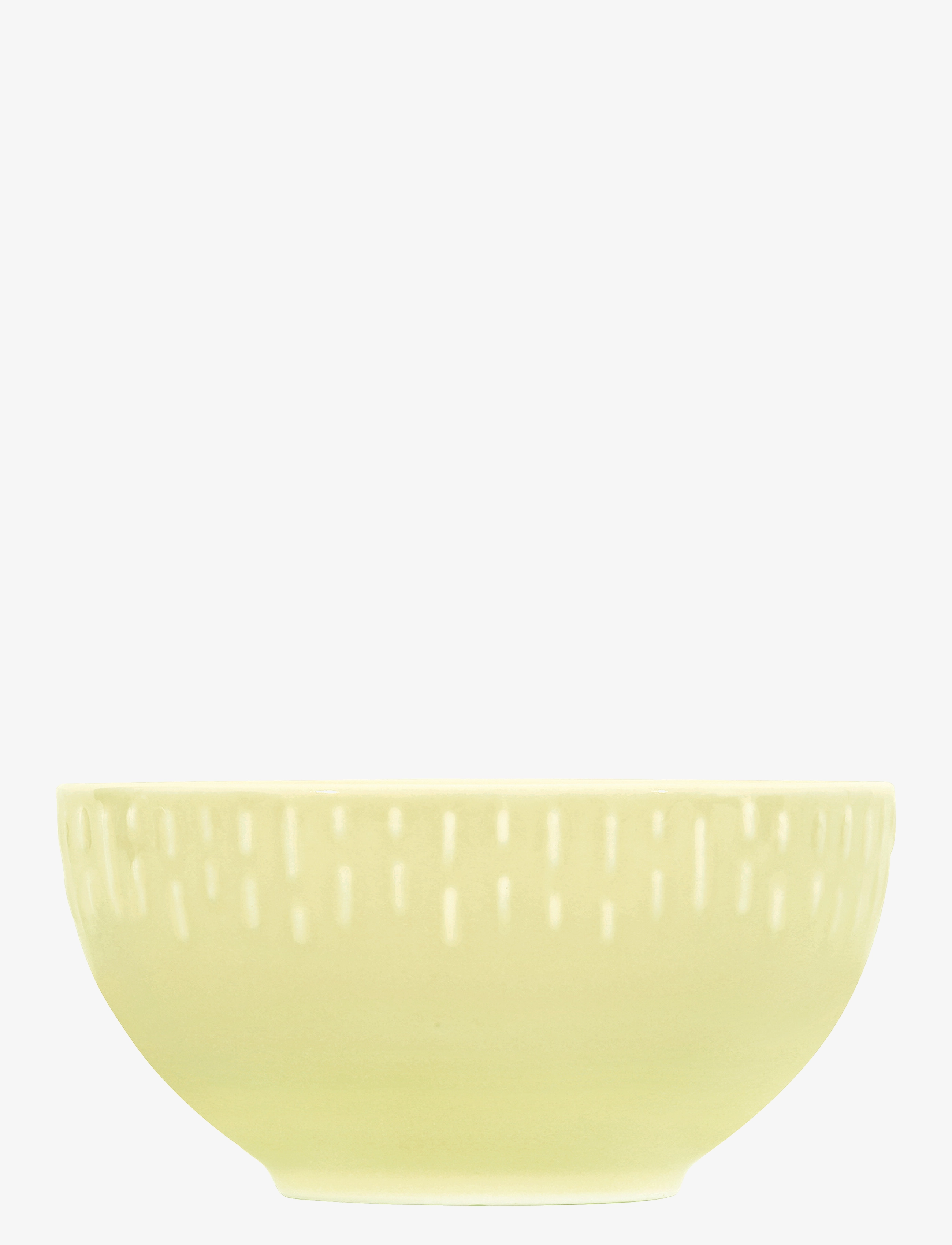 AIDA Confetti Lemon Skål M/Relief Porcelæn 14 Cm. Gelb - Ø 14 CMx15.3 - Unisex