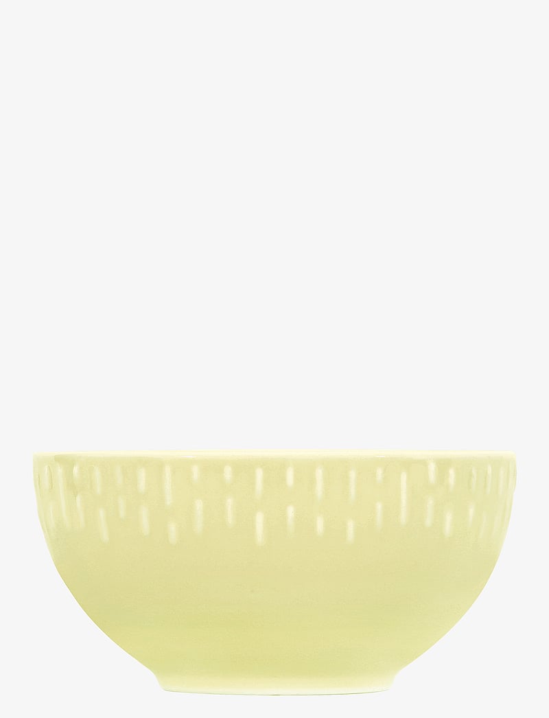 Aida - Confetti Lemon skål m/relief porcelæn 14 cm. - müslischalen - lemon - 1