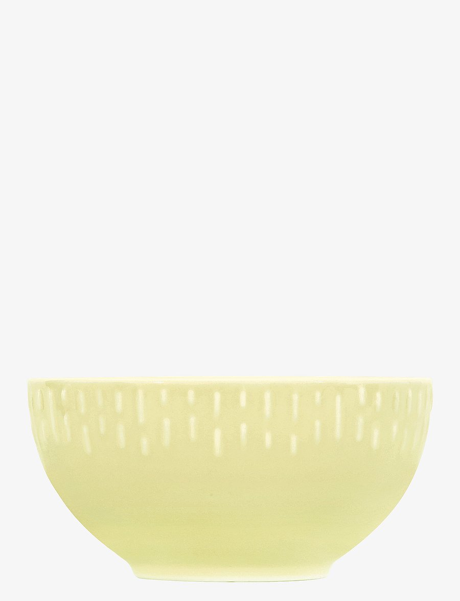 Aida - Confetti Lemon skål m/relief porcelæn 14 cm. - müslischalen - lemon - 1