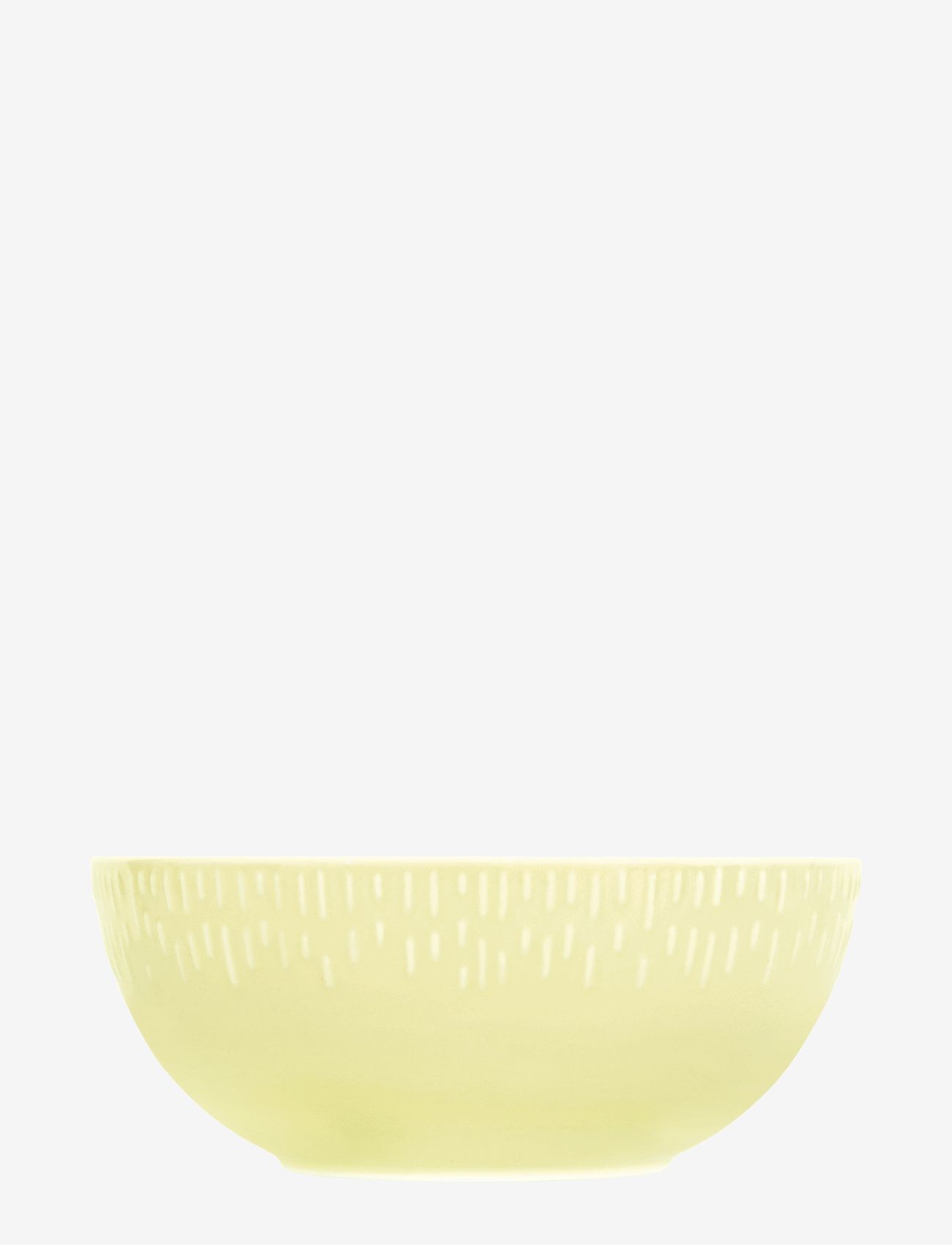 Aida - Confetti saladbowl w/relief 1 pcs . giftbox - köp efter pris - lemon - 0