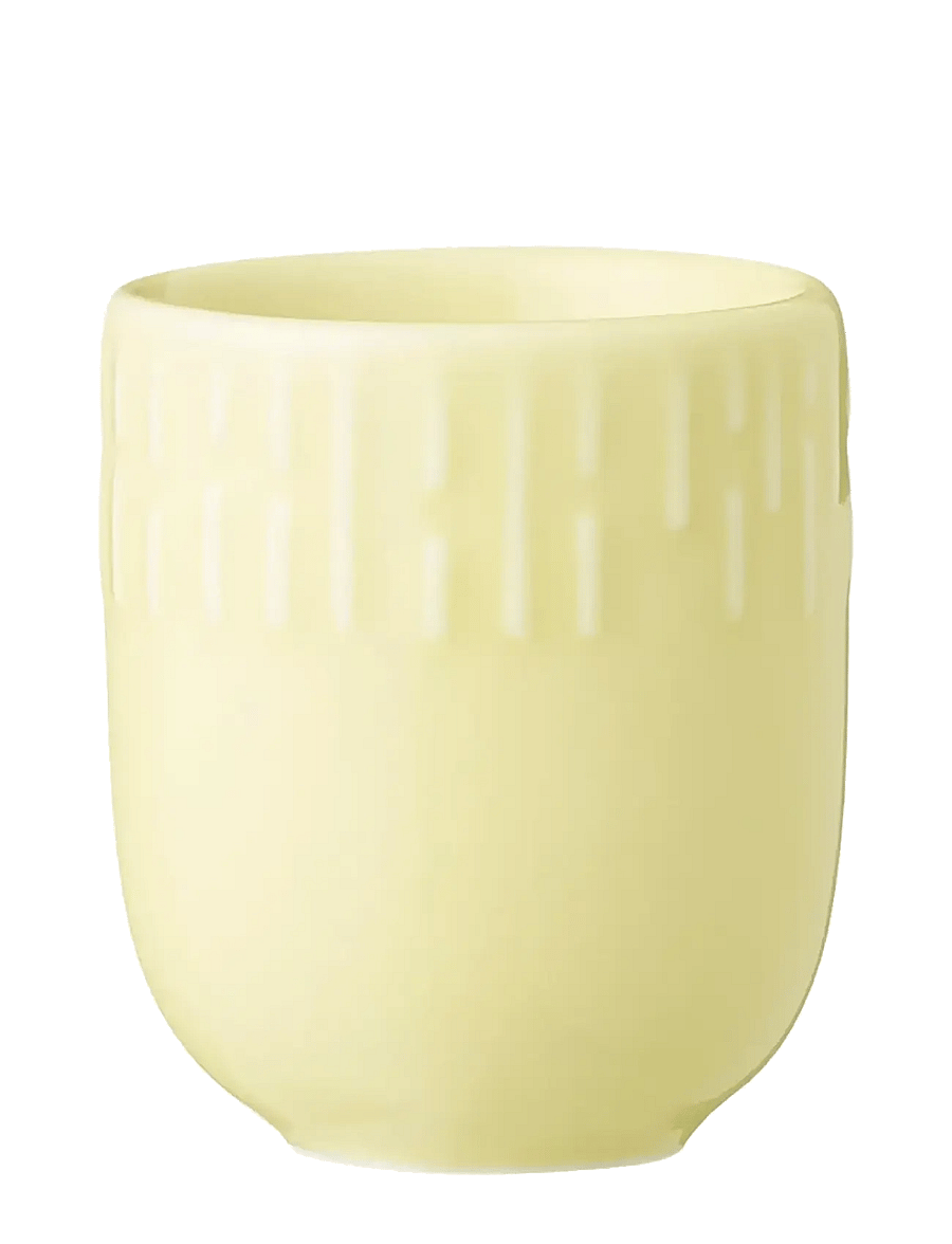 Aida - Confetti Lemon mini kop med relief Porcelæn 5 cl. - espressotassen - lemon - 1