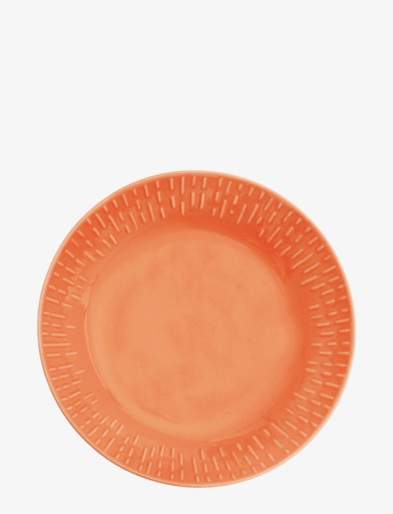 AIDA Confetti Pasta Plate W/Relief 1 Pcs Giftbox Orange - Ø 25.2 CMx25.2 - Unisex