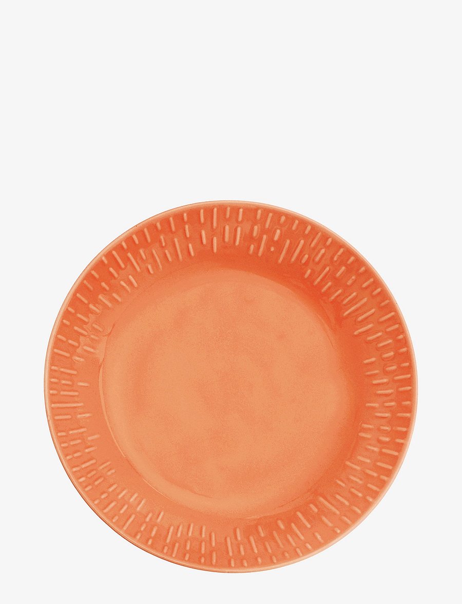 Aida - Confetti pasta plate w/relief 1 pcs giftbox - nudelteller - apricot - 1