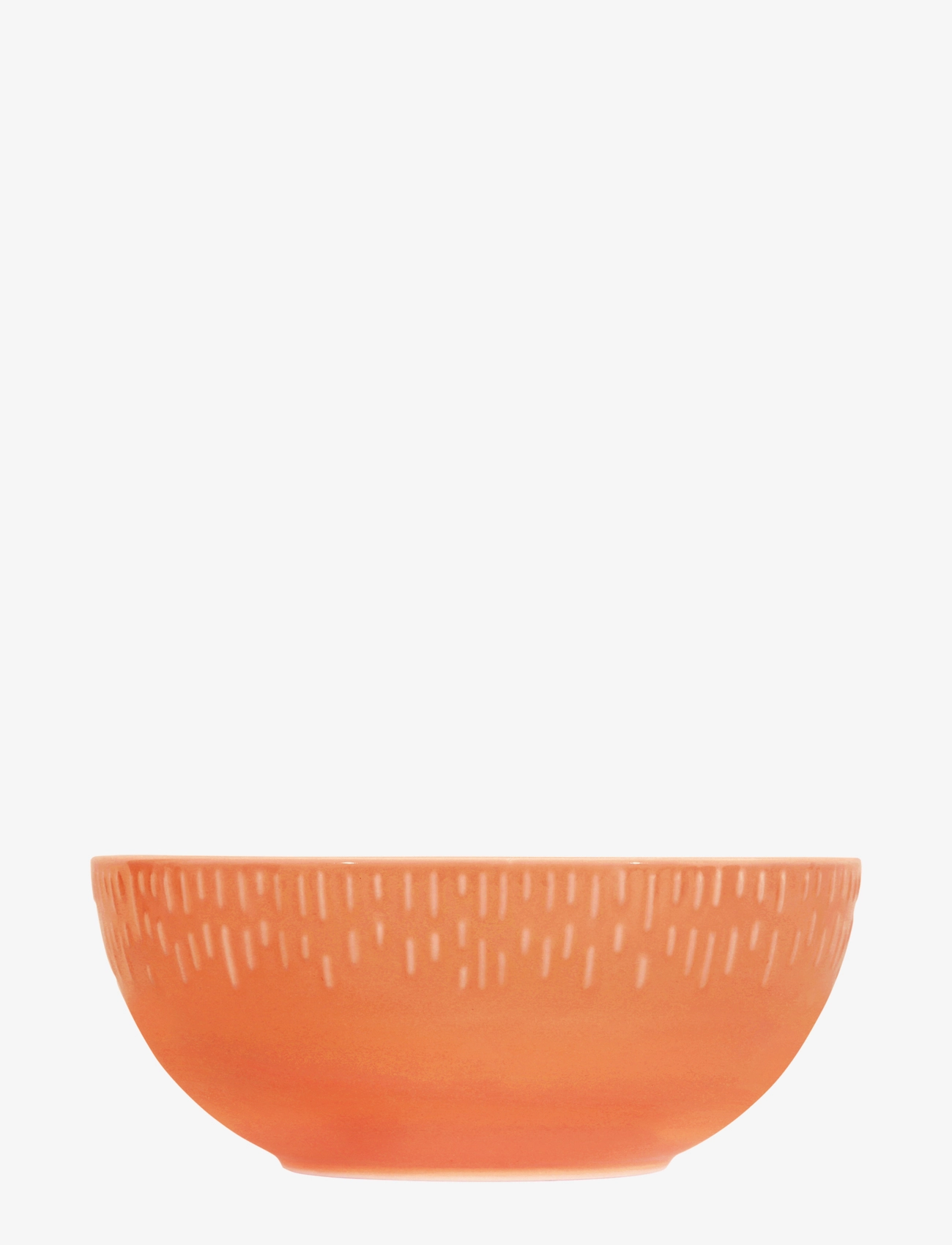 Aida Confetti saladbowl w/relief 1 pcs . giftbox - Aida - APRICOT / orange
