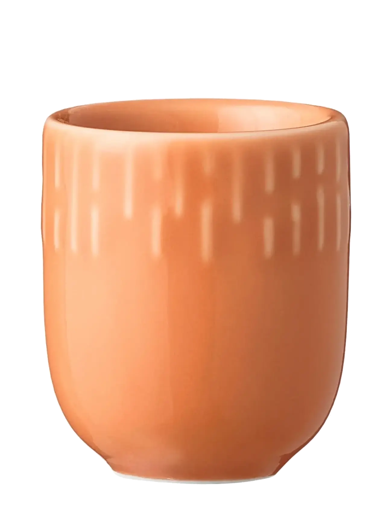 Aida Confetti Apricot mini kop med relief Porcelæn 5 cl. - Muggar & Koppar - APRICOT / orange